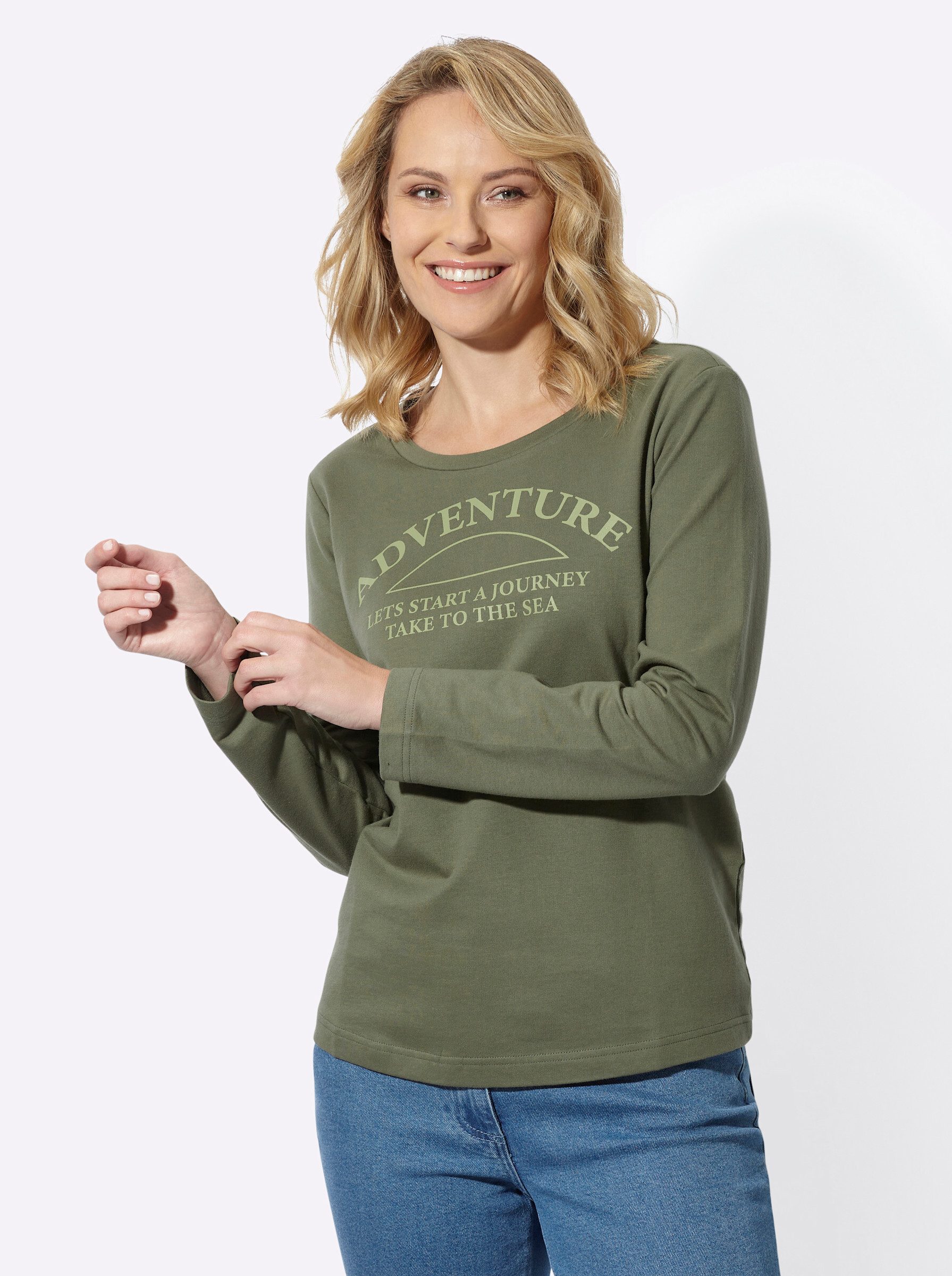 Sieh an! Sweater Sweatshirt Langarm