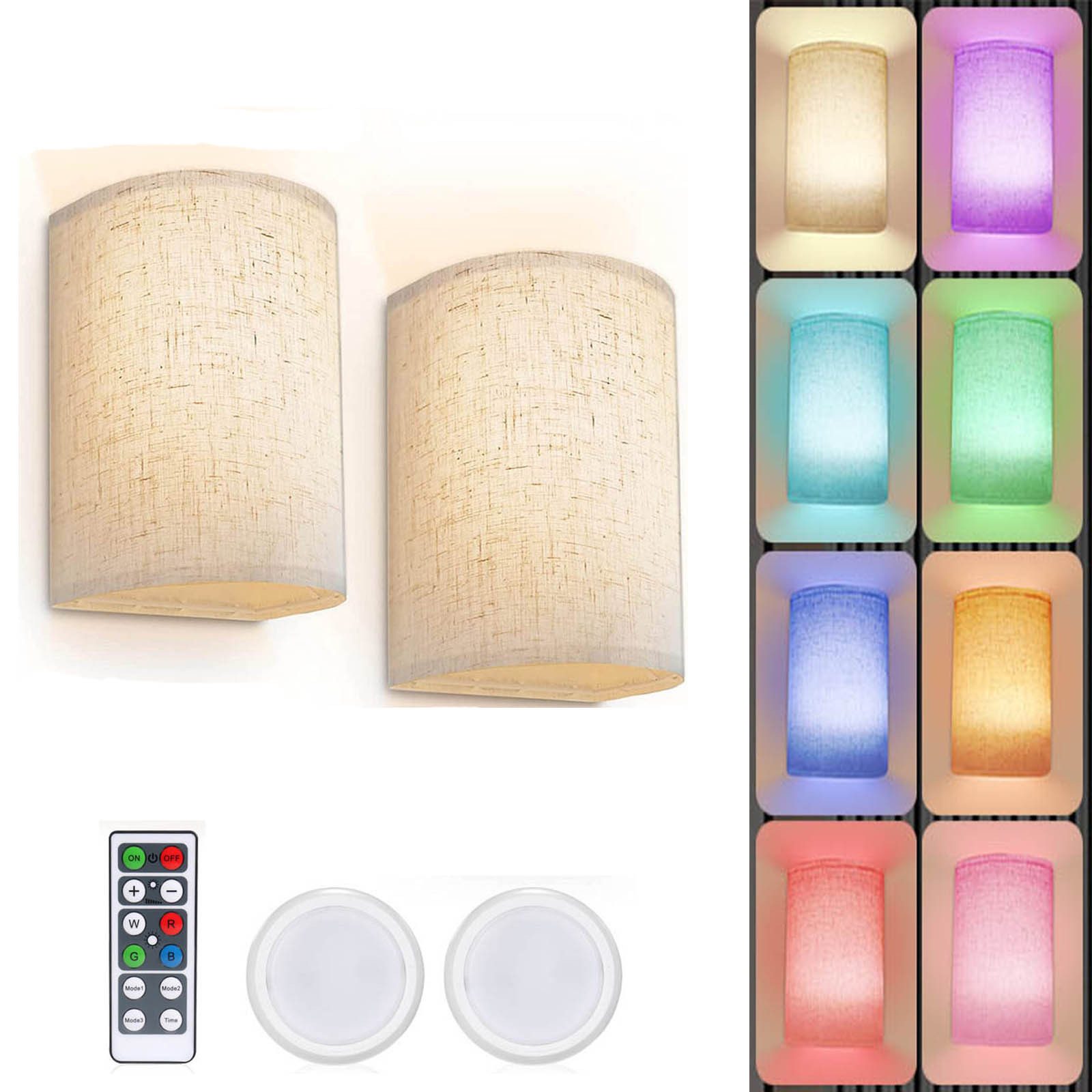 MUPOO LED Wandleuchte Wandleuchte USB Aufladbar, günstig online kaufen