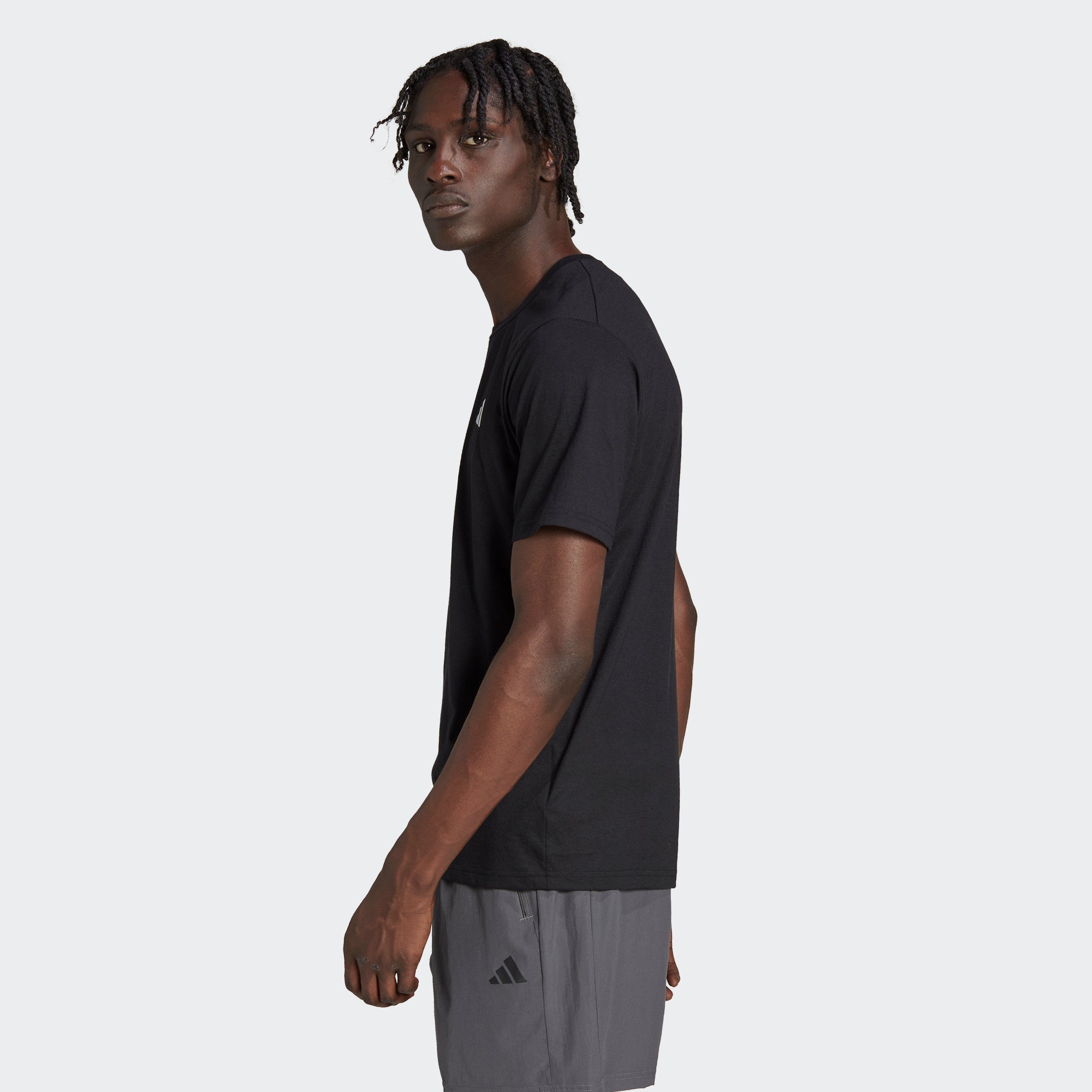 adidas Performance T-Shirt TR-ES Black / T FR White