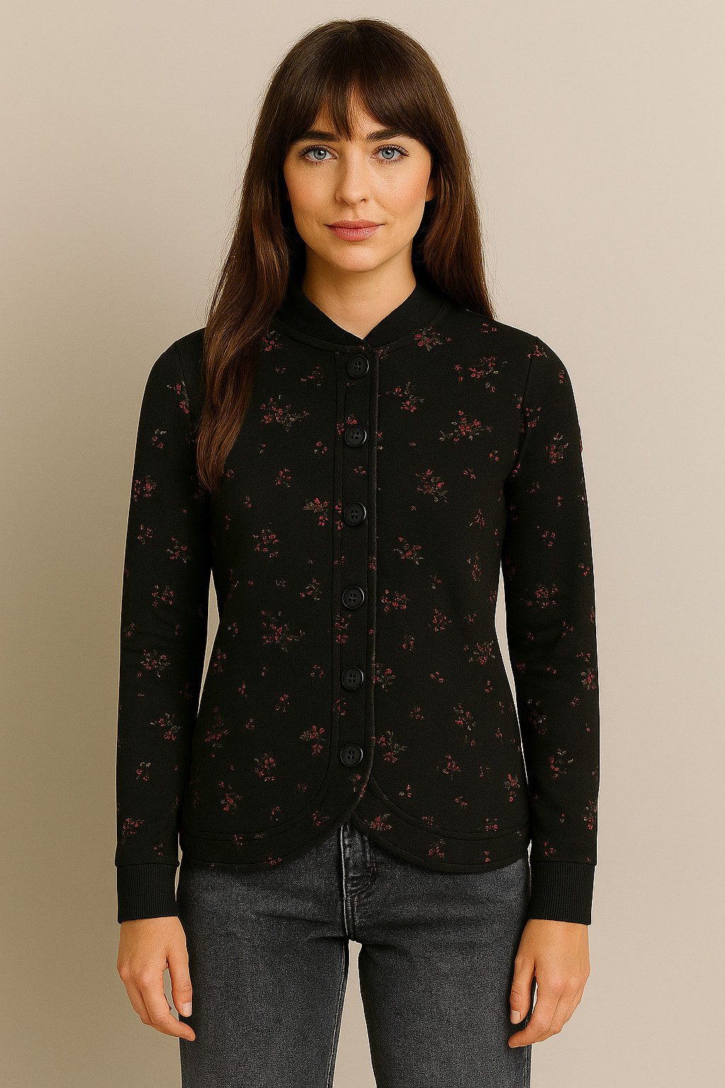 Ragwear Sweatjacke AVALINA FLOWERS O günstig online kaufen