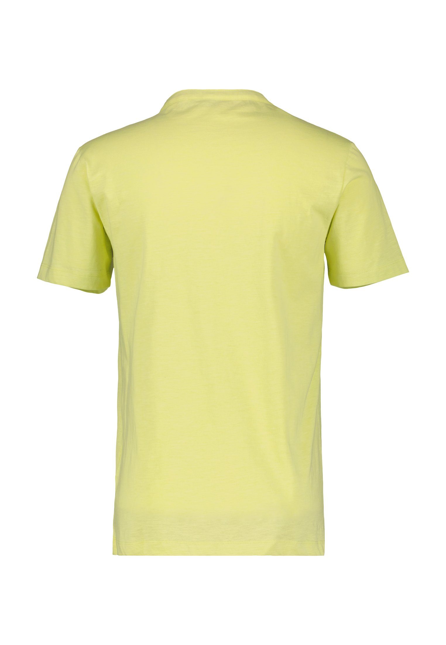 Strukturqualitäit LERROS Kurzarmshirt LEMONGRASS LERROS in Serafino-Shirt