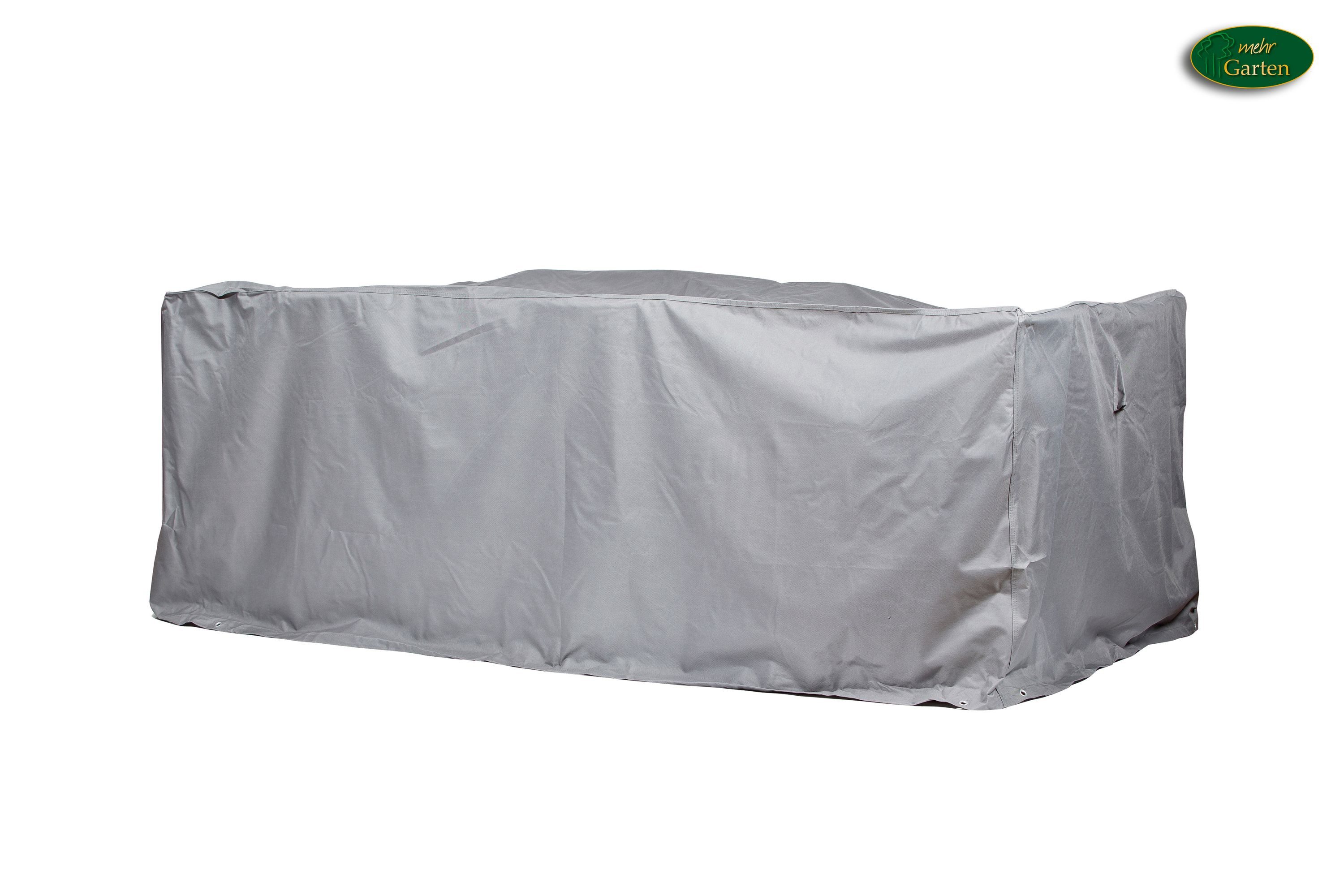 GWM GmbH Gartenmöbel-Schutzhülle Gartenmöbel Schutzhülle Rechteckig 200x160x94cm Oxford 600D Grau