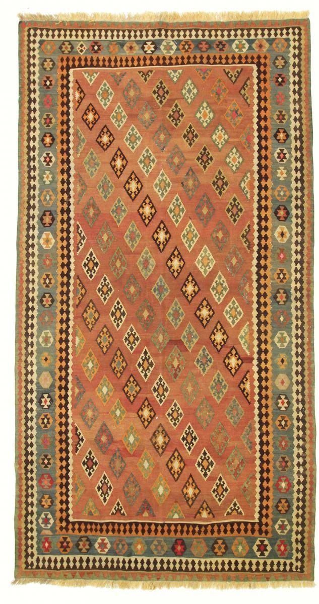 Orientteppich Kelim Fars Old Style 153x283 Handgewebter Orientteppich, Nain Trading, rechteckig, Höhe: 4 mm