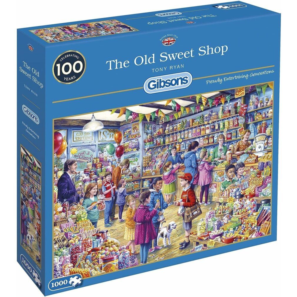 GIBSONS Пазлы Пазлы Die alte Zuckerbäckerei 1000 Teile, Пазлыteile
