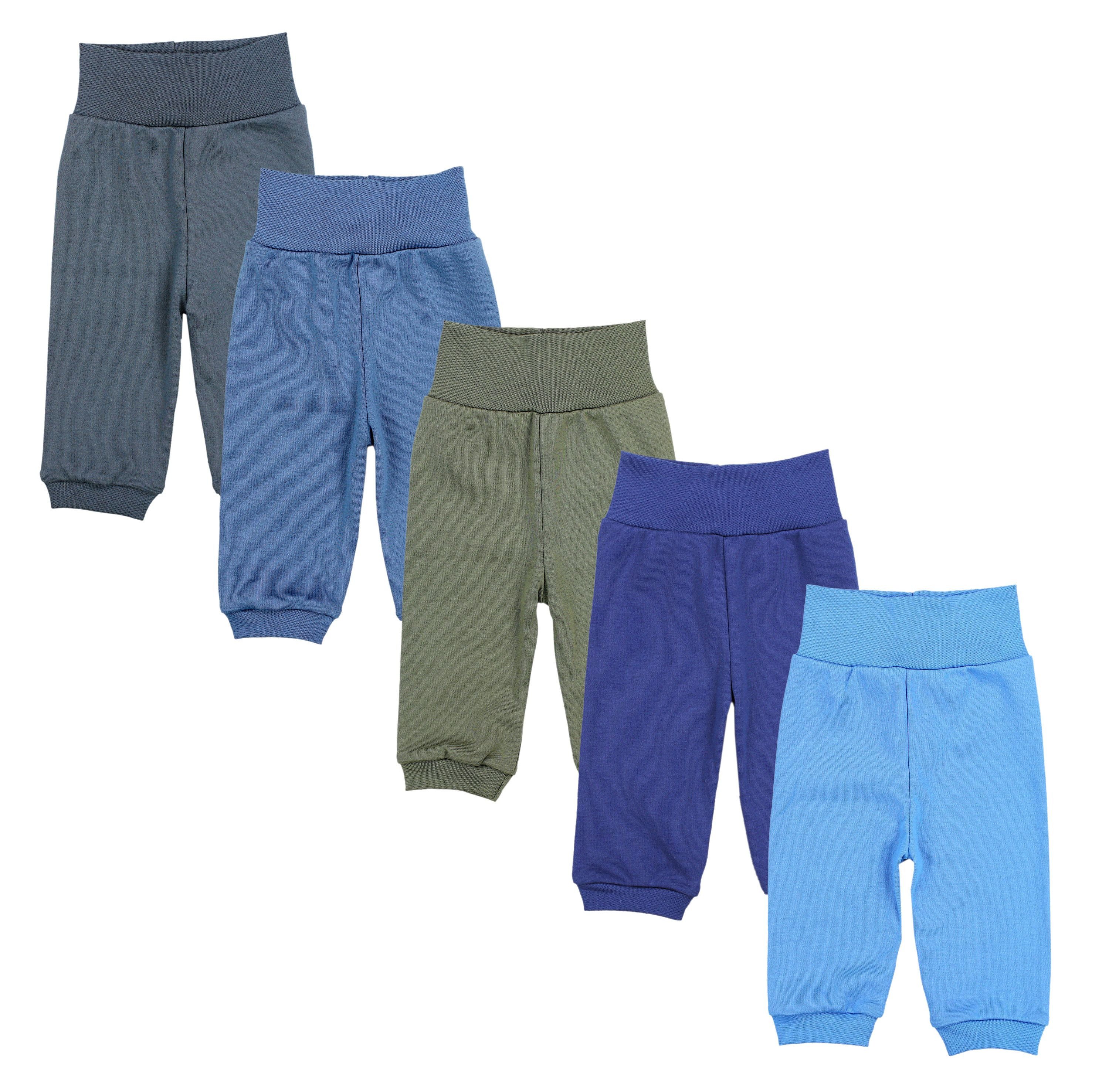 TupTam Pumphose Pumphose Baby 5er Pack Unisex – Bequeme Baby Hose aus Baumwolle