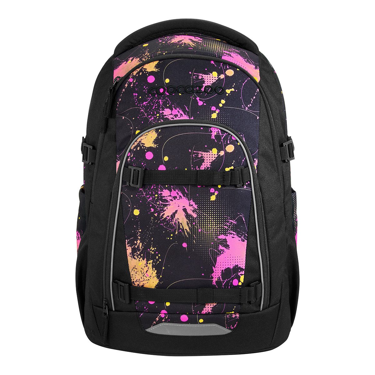 coocazoo Schulranzen Schulrucksack-Set MATE Colour Drift 3-teilig (3-teilig), ergonomisch, Körpergröße: 135 - 180 cm, Easy-Grow-System
