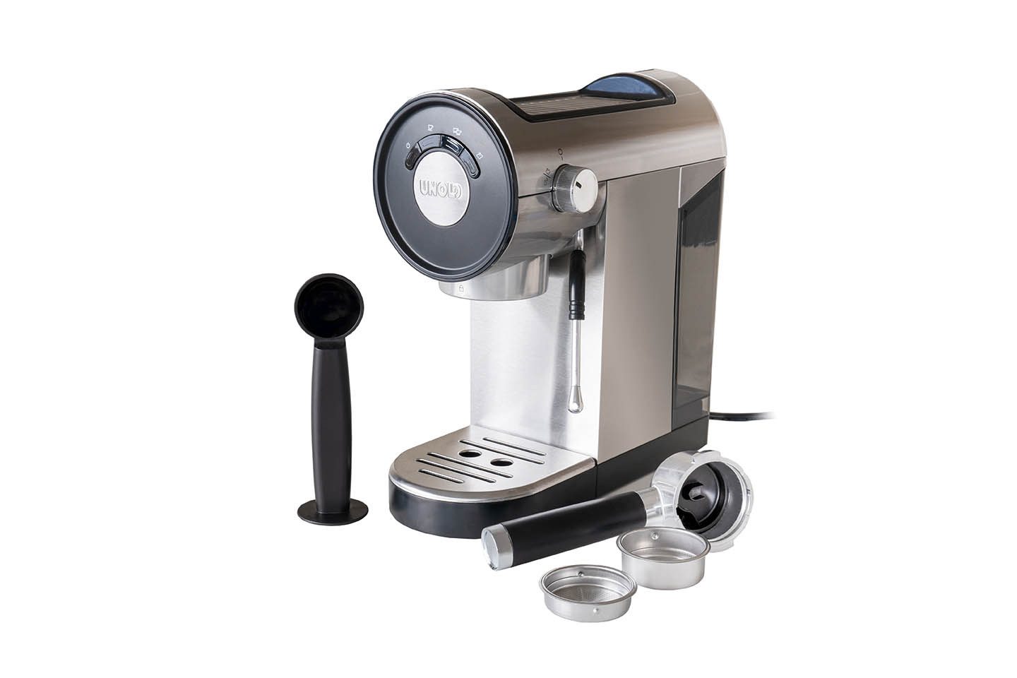 Unold Espressomaschine, 20 bar Milchschaumdüse 1-2 Tassen Thermoblock-Heizsystem