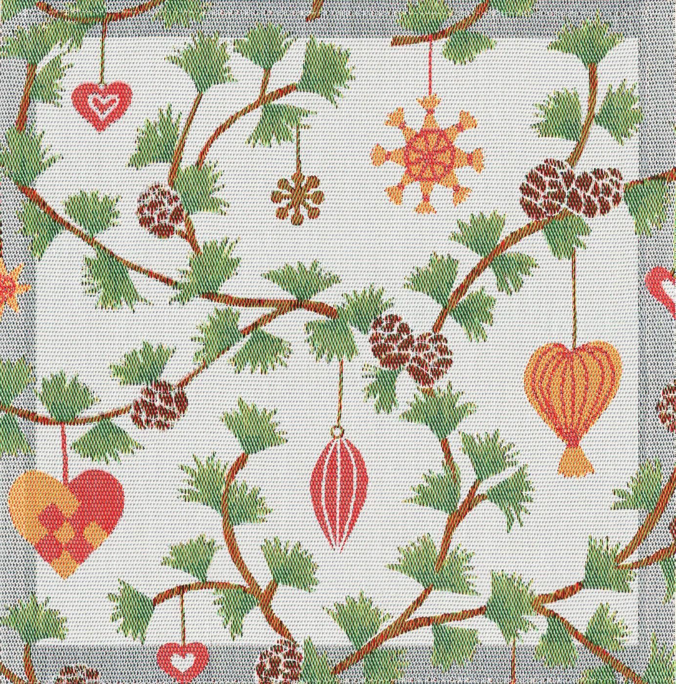 EKELUND MASTER WEAVERS 1692 Stoffserviette Serviette Julefröjd 599 35x35 cm, (1 St)