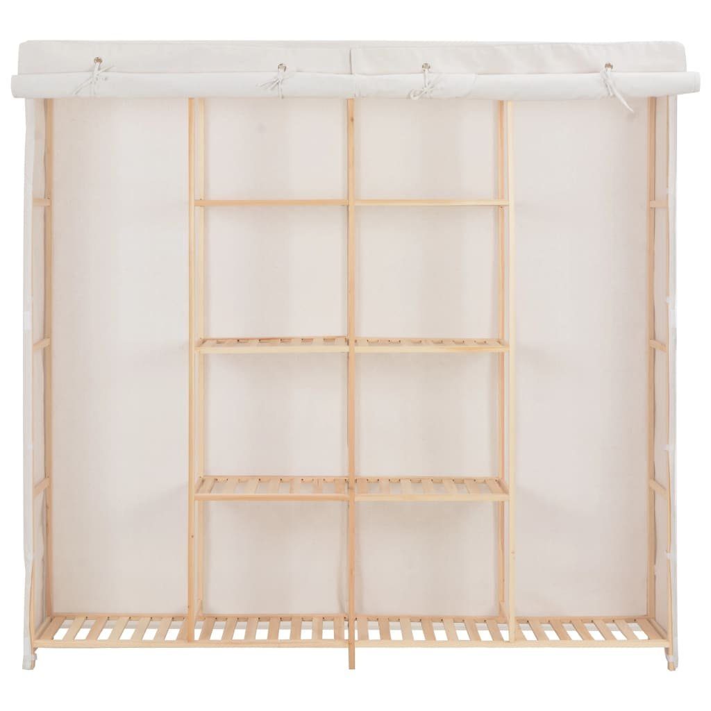 furnicato Kleiderschrank Weiß 173 x 40 günstig online kaufen