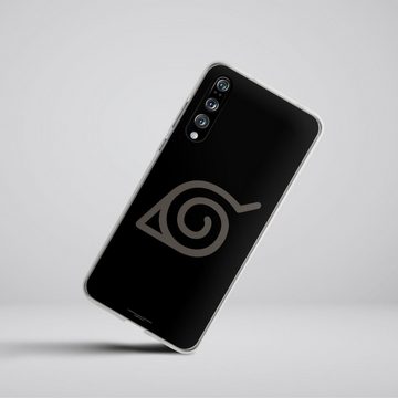 DeinDesign Handyhülle Konoha Logo Naruto Shippuden Konoha, Huawei P20 Pro Silikon Hülle Bumper Case Handy Schutzhülle