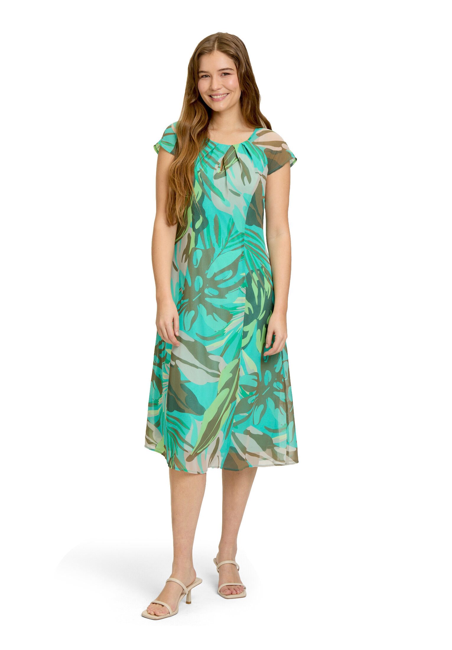 Betty Barclay Chiffonkleid Damen figurbetont Form
