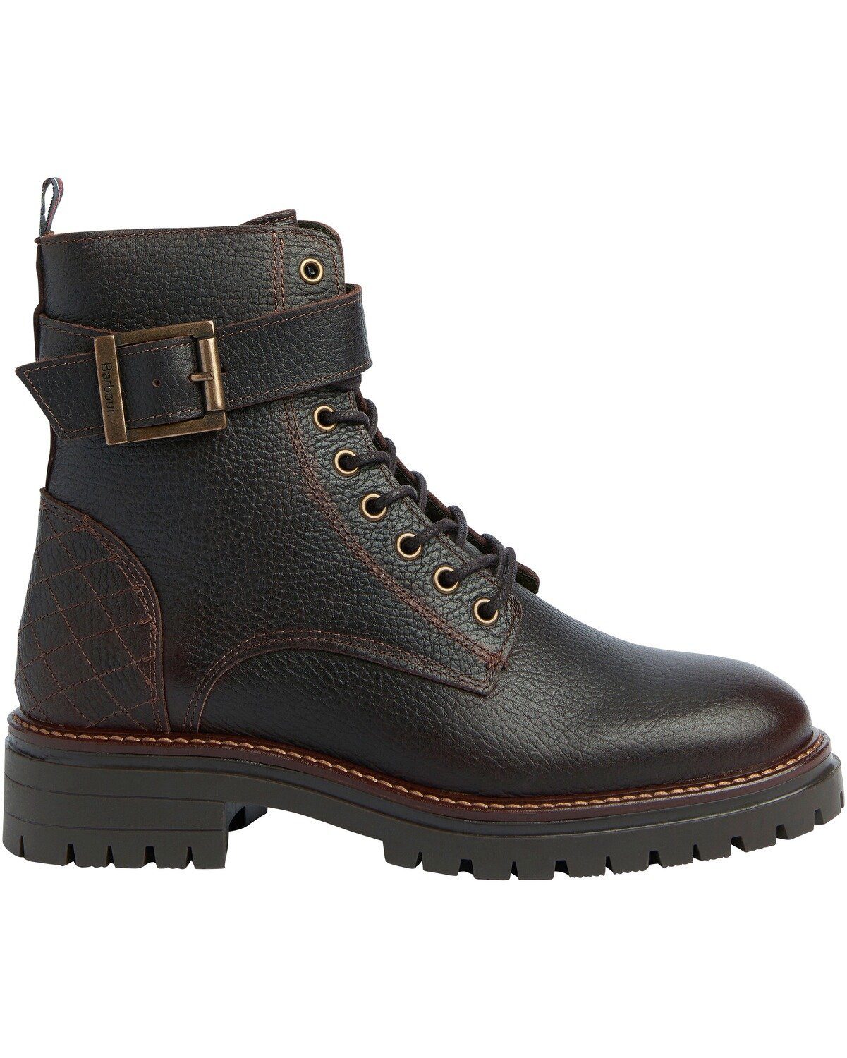 Barbour Leder-Schnürboots Heidi Stiefelette günstig online kaufen