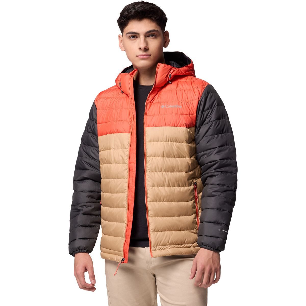 Columbia Steppjacke Powder Lite II Hooded Jacket Leichte, thermische Outdoor-Jacke mit innovativer Wärme- und