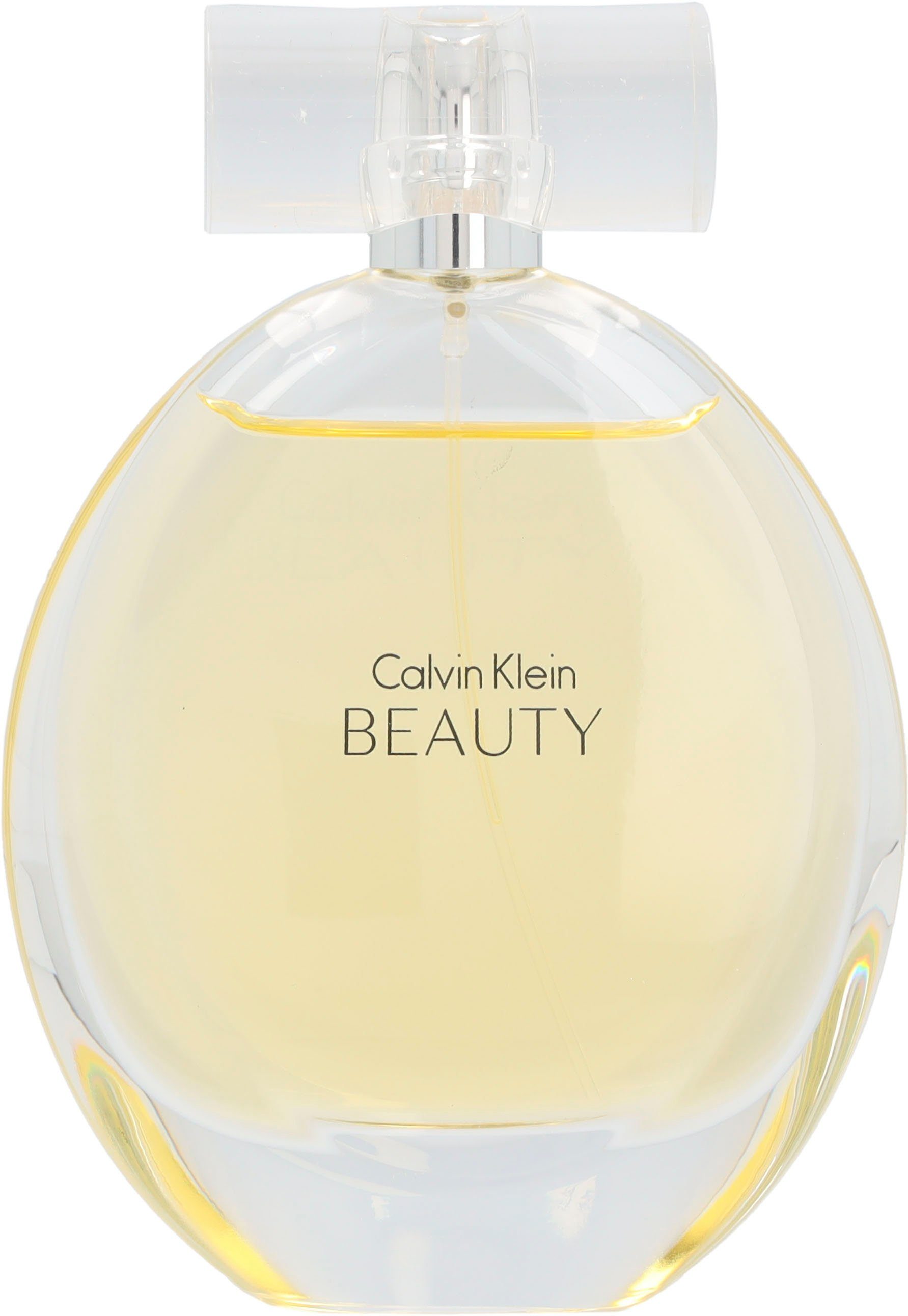 Calvin Klein Eau de Parfum Beauty, EDP, blumiger Damenduft mit Ambrette, Jasmin und Zedernholz.