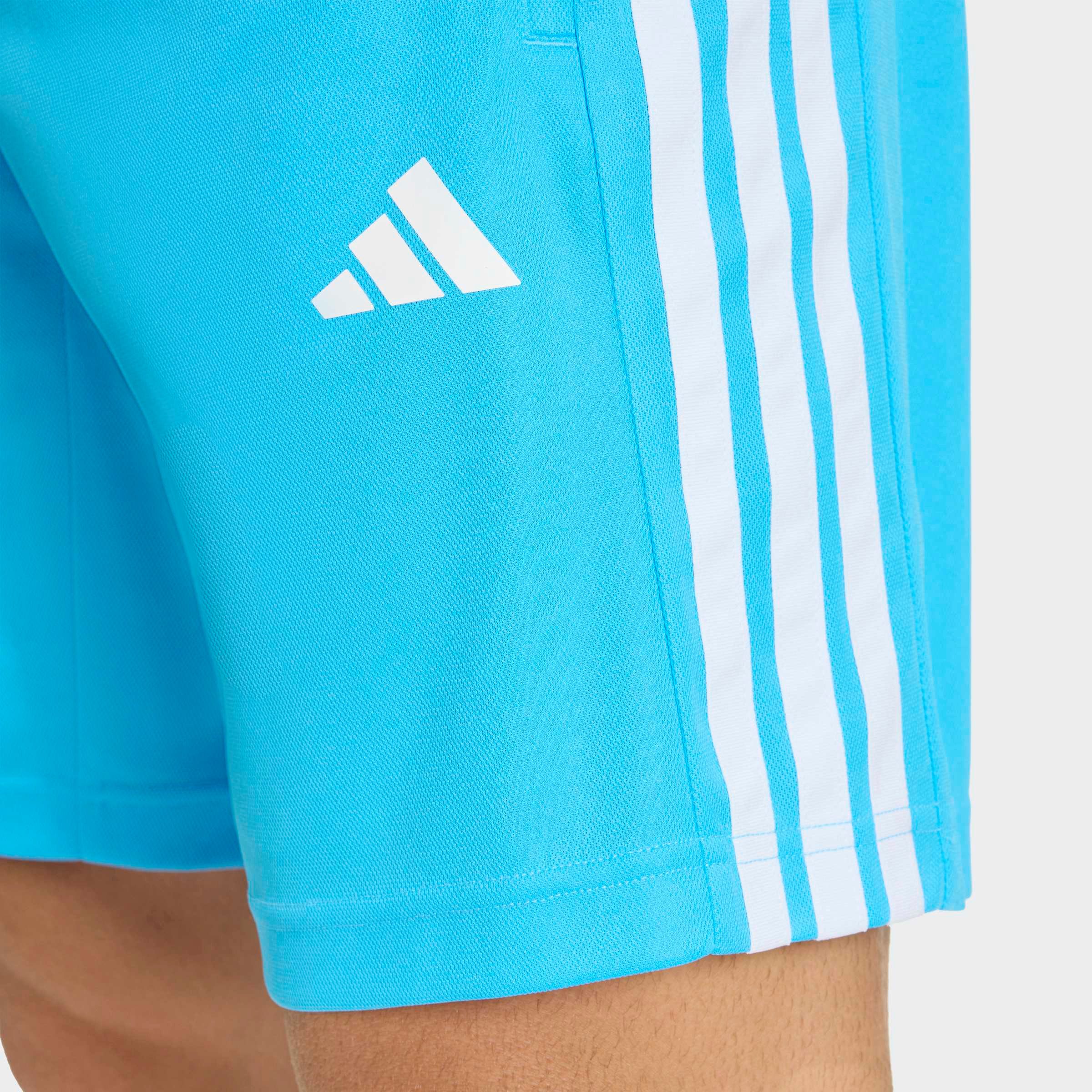 adidas Performance Shorts WORKOUT ESSENTIALS BASE 3-STREIFEN PIKEE-, 23 CM sportlicher Stil, für sportliche Aktivitäten, aus Polyester