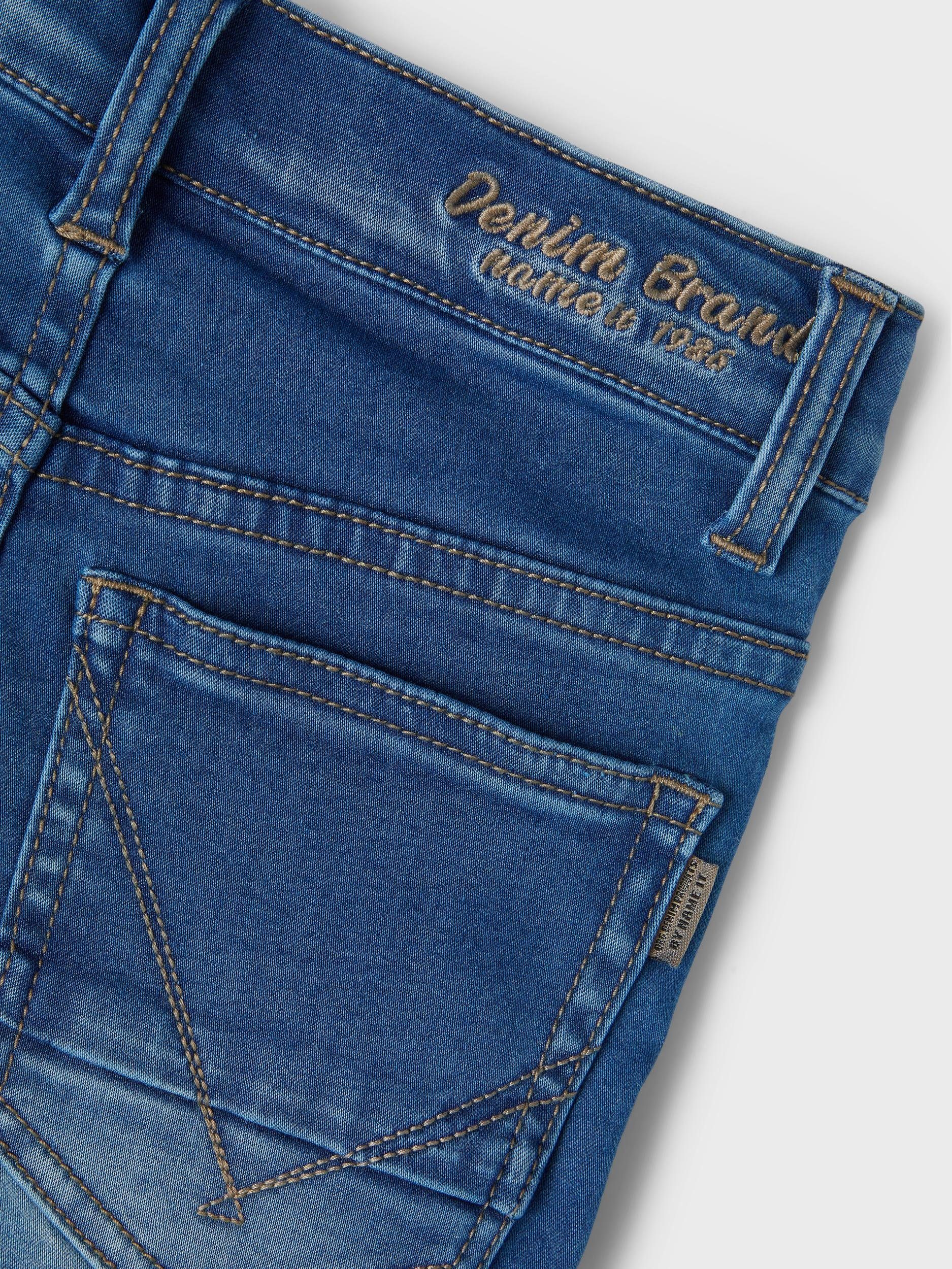 medium NKMTHEO It PANT DNMCLAS Skinny-fit-Jeans Name blue denim
