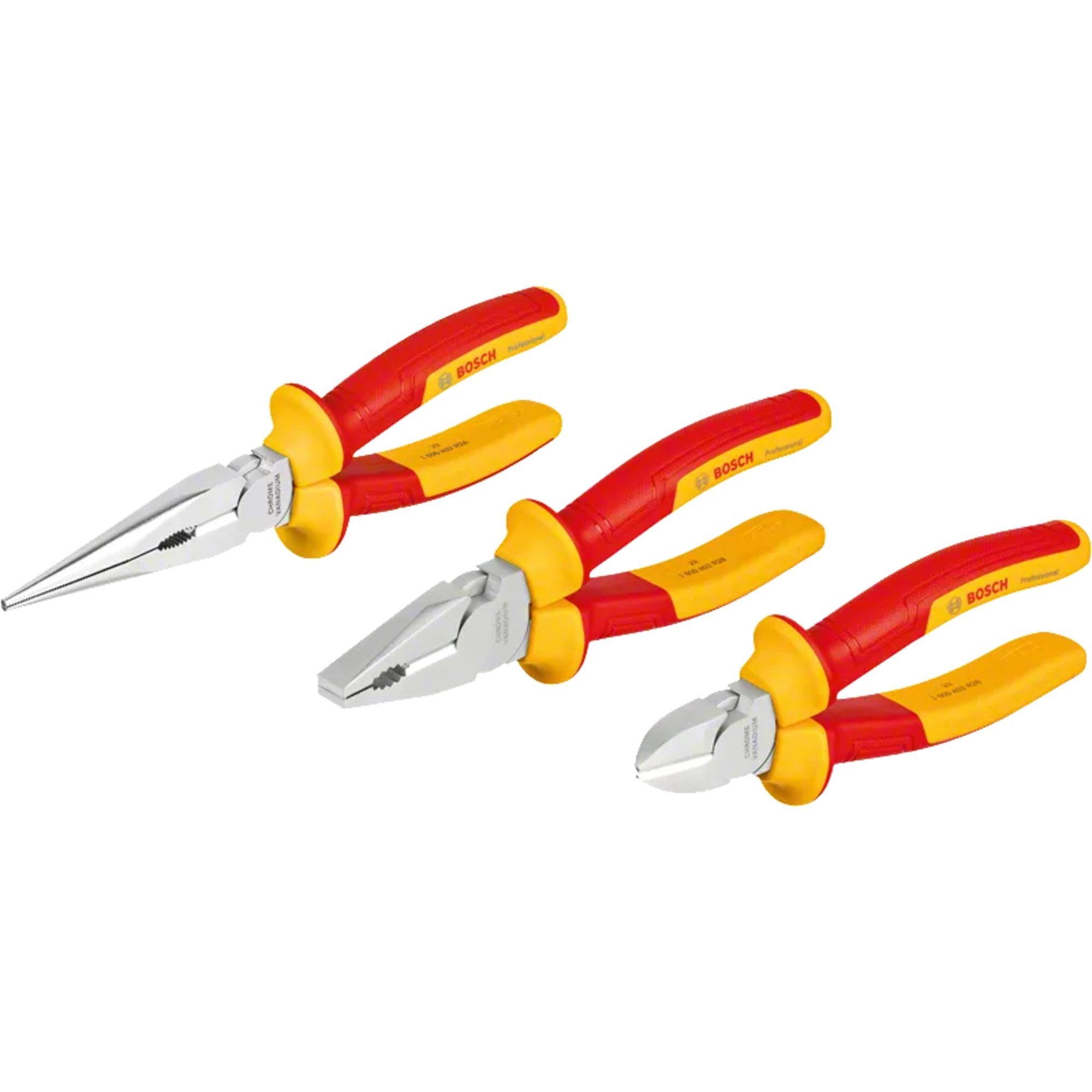 Greifzange Bosch Professional VDE Zangen-Set Professional