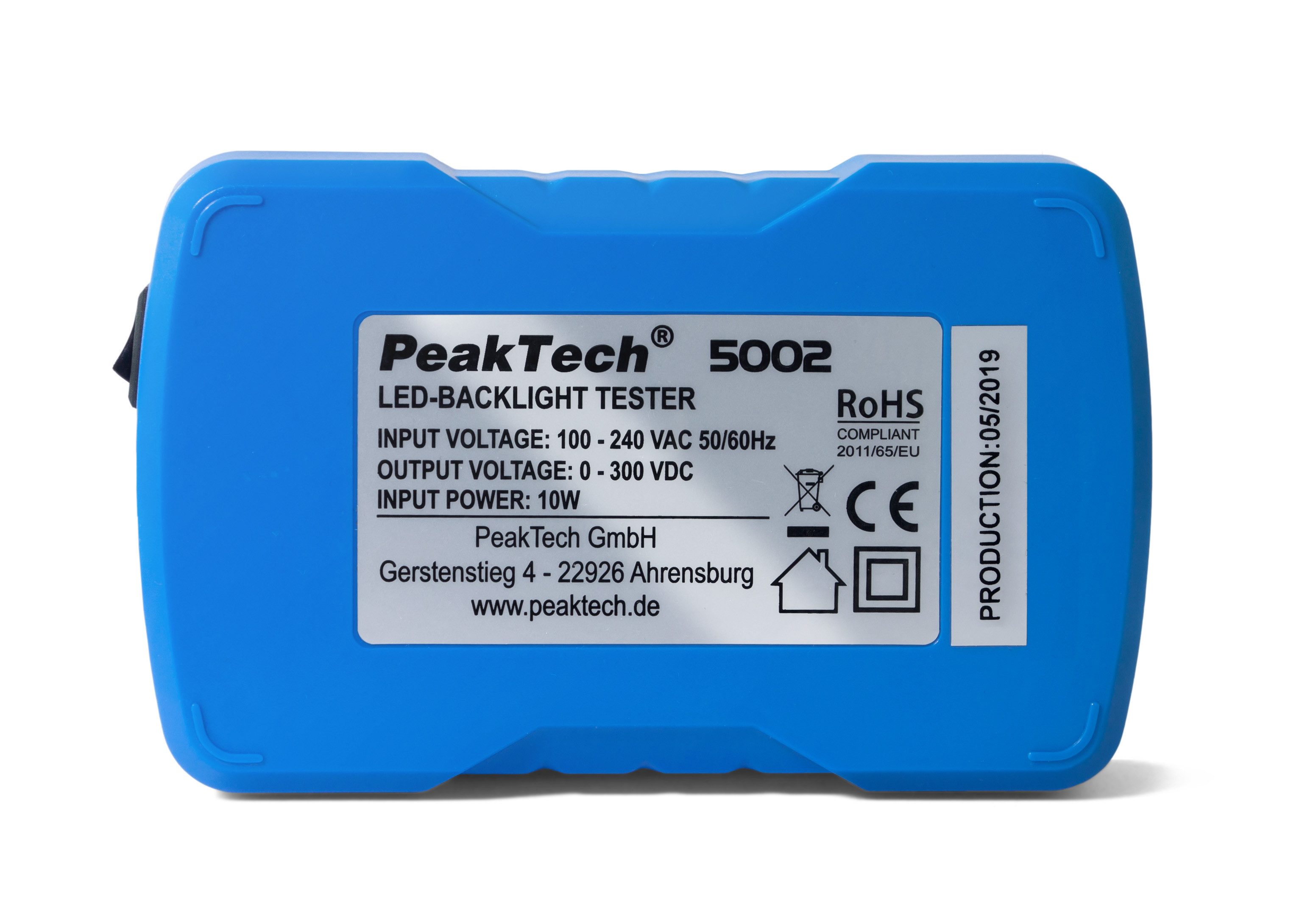 PeakTech Strommessgerät 300V DC LED Tester 0-300V DC, LED Lampen Bauteil Prüfer
