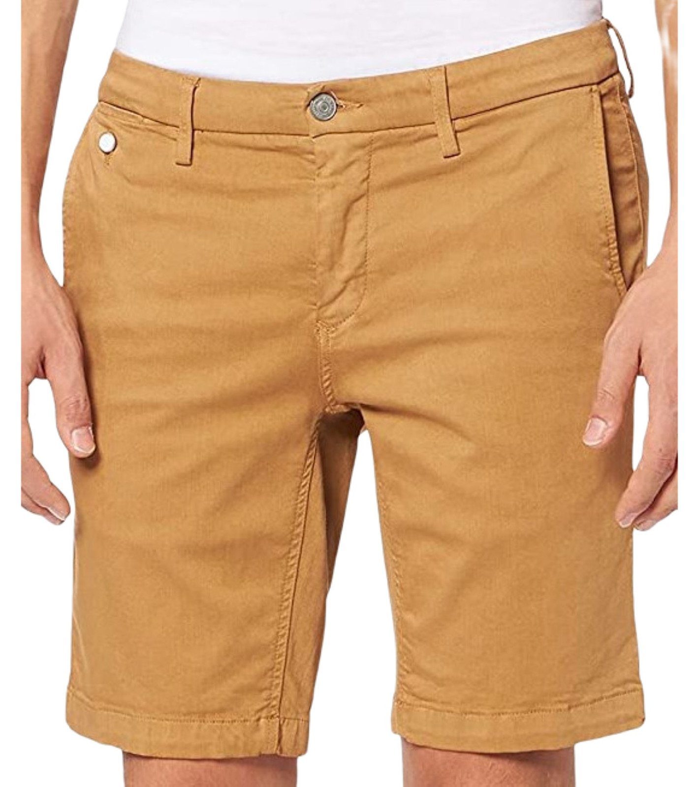 Replay Shorts »REPLAY Herren Jeans-Shorts Chino-Bermudashorts Lehoen Short  mit Stretch-Denim Hose Hellbraun« online kaufen | OTTO