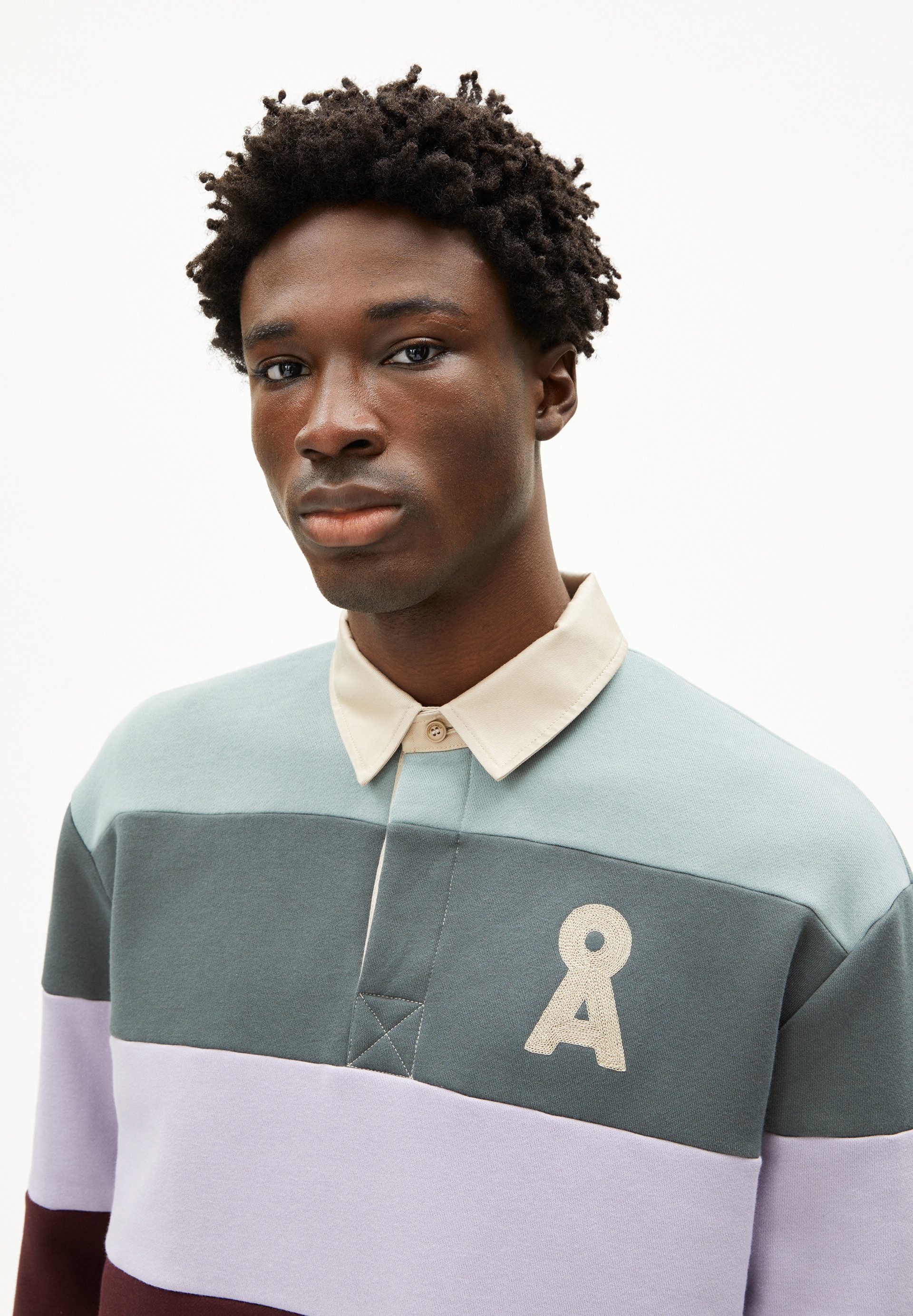 Armedangels Sweatshirt AADRU LS RUGBY FLEECE Oversized Fit