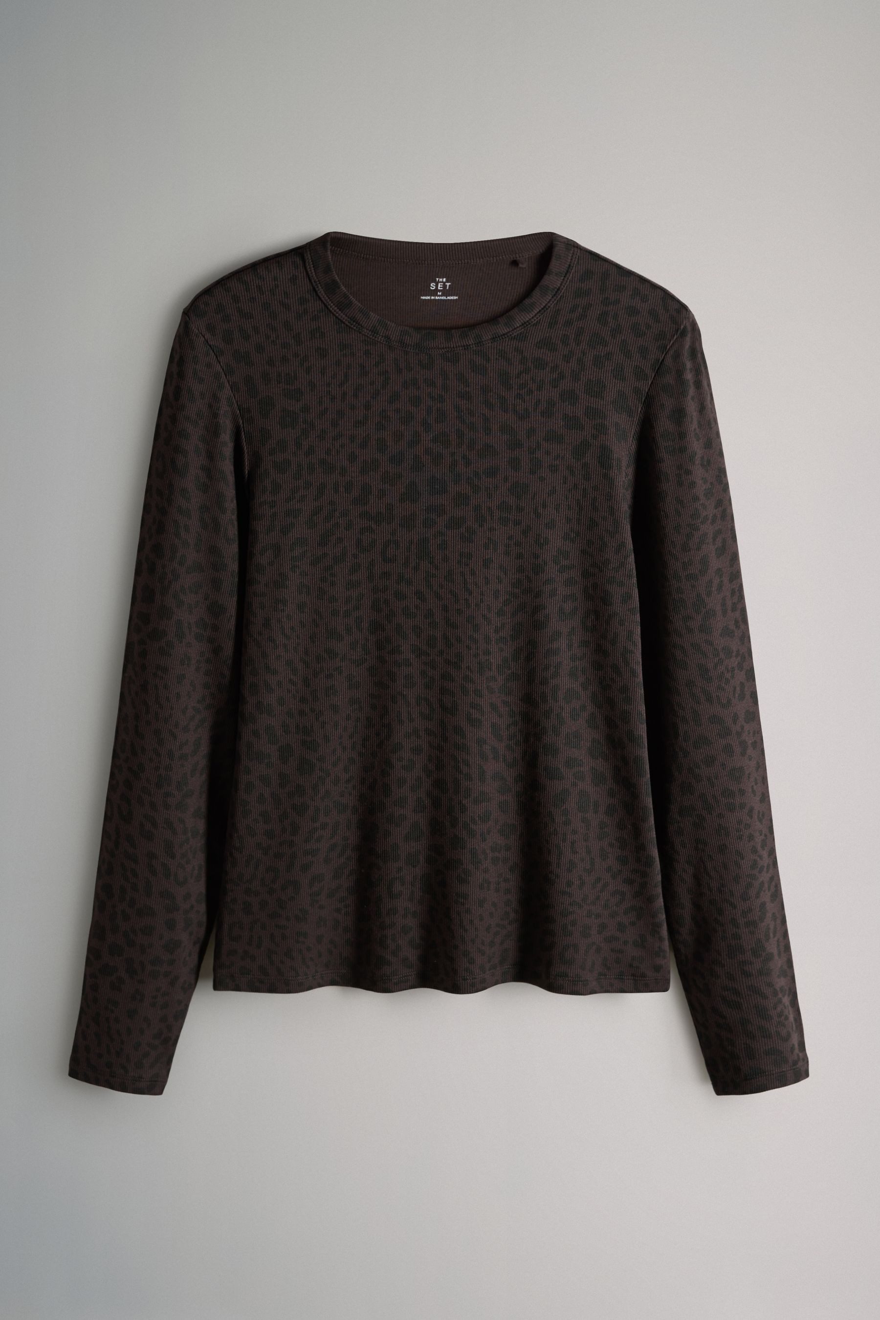 The Set Langarmshirt The Set Gerippte Langarmshirts, 4er-Pack (4-tlg) günstig online kaufen