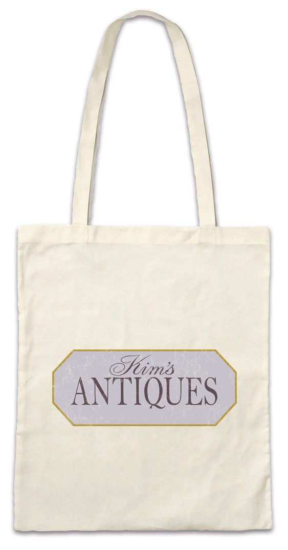 Beuteltasche Kim's Antiques Stofftasche Gilmore Lorelai Liz Girls Shop Store Symbol
