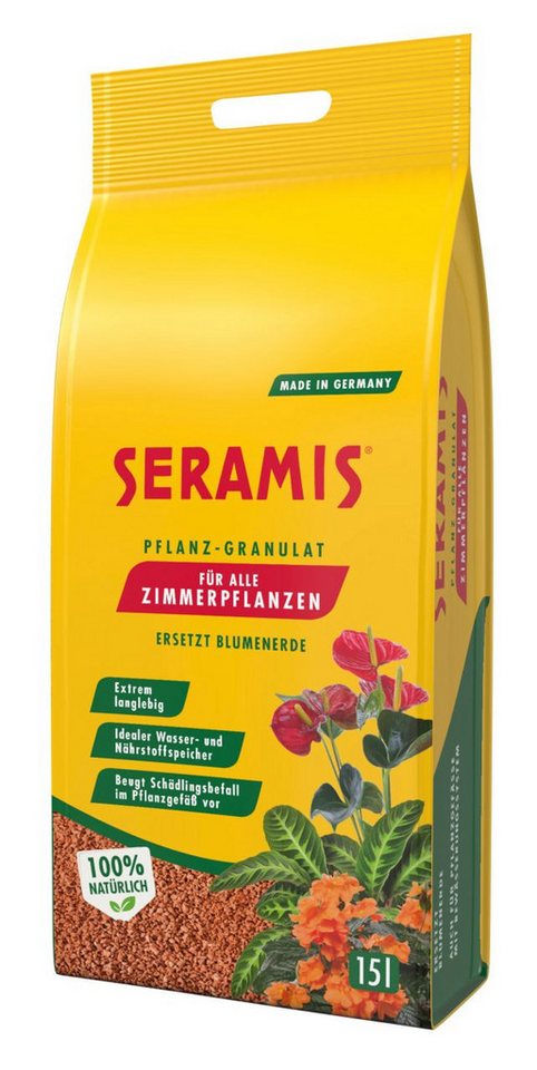 Thumbnail - Sera Pflanzgranulat Seramis Pflanz-Granulat für Zimmerpflanzen 15 L