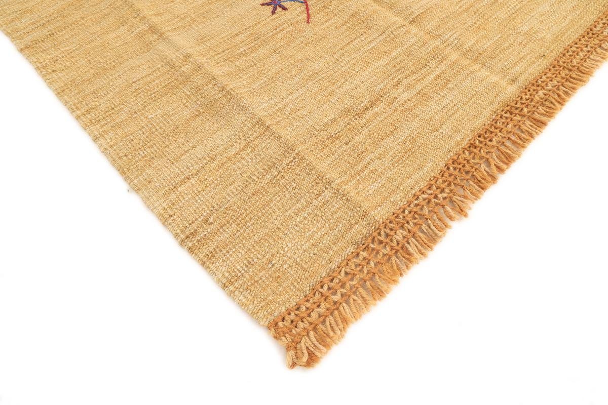 Nain mm Design 3 Afghan Handgewebter rechteckig, Orientteppich Kelim 132x179 Orientteppich, Trading, Höhe: