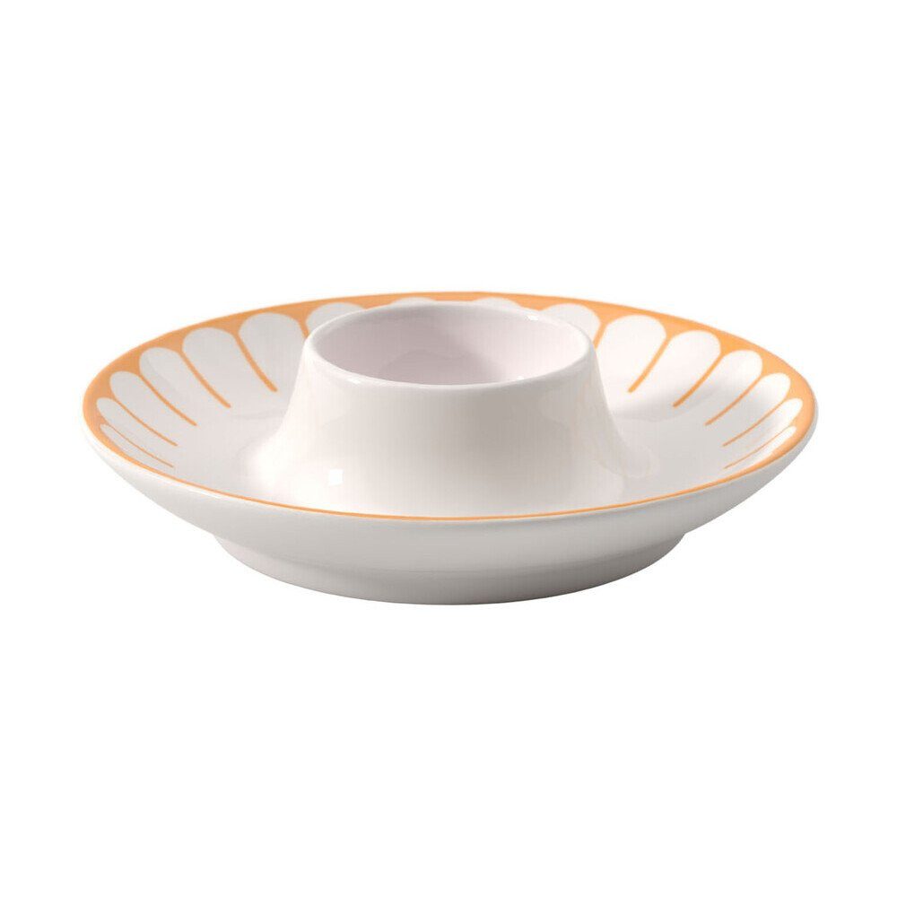 Villeroy & Boch Eierbecher Eierbecher 12 cm Fleur couleur, (1-tlg), Eierbecher, Ø11,5cm, Premium Porcelain, mehrfarbig