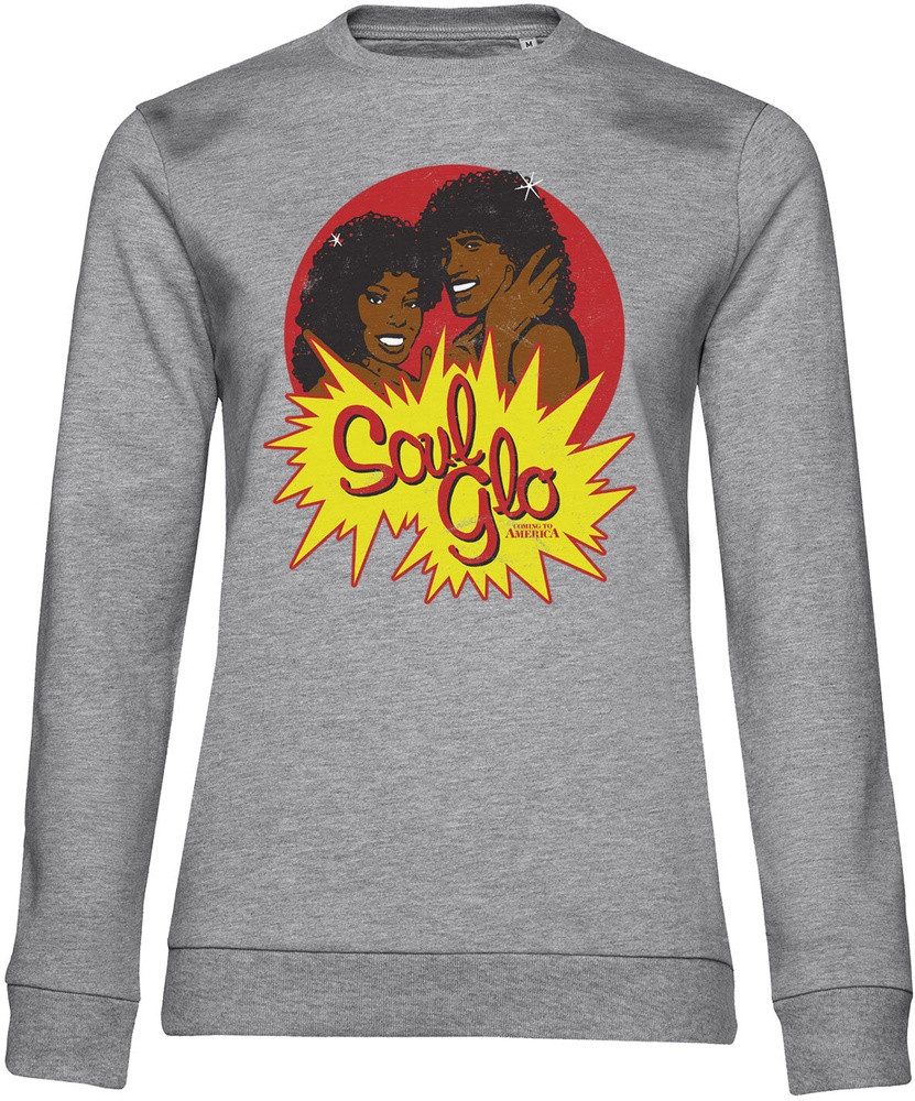 Coming to America Rundhalspullover Soul Go Girly Sweatshirt