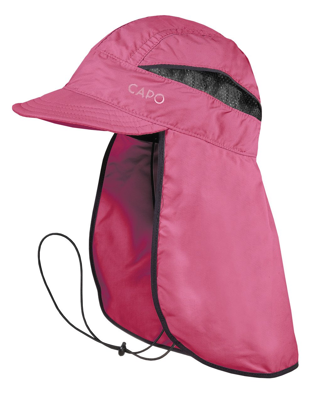 CAPO Baseball Cap Softcap, Nackenschutz seitl. Netzeinsätze, elast.Kinnband (1-St)