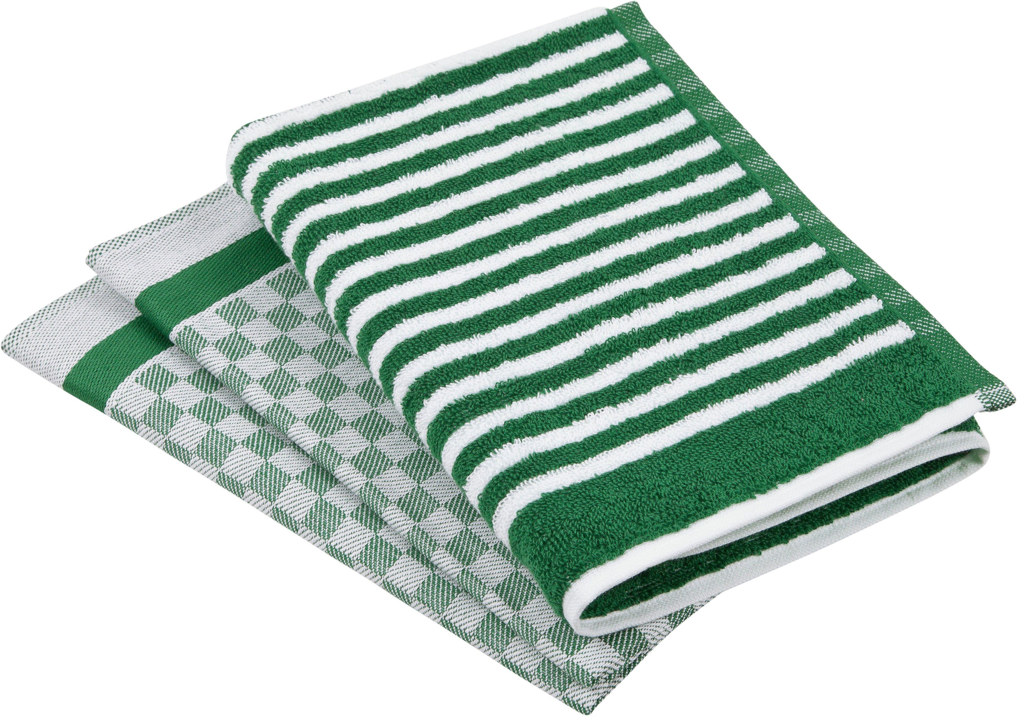 ROSS Geschirrtuch Exclusiv, (Set, 3-tlg), 1x günstig online kaufen