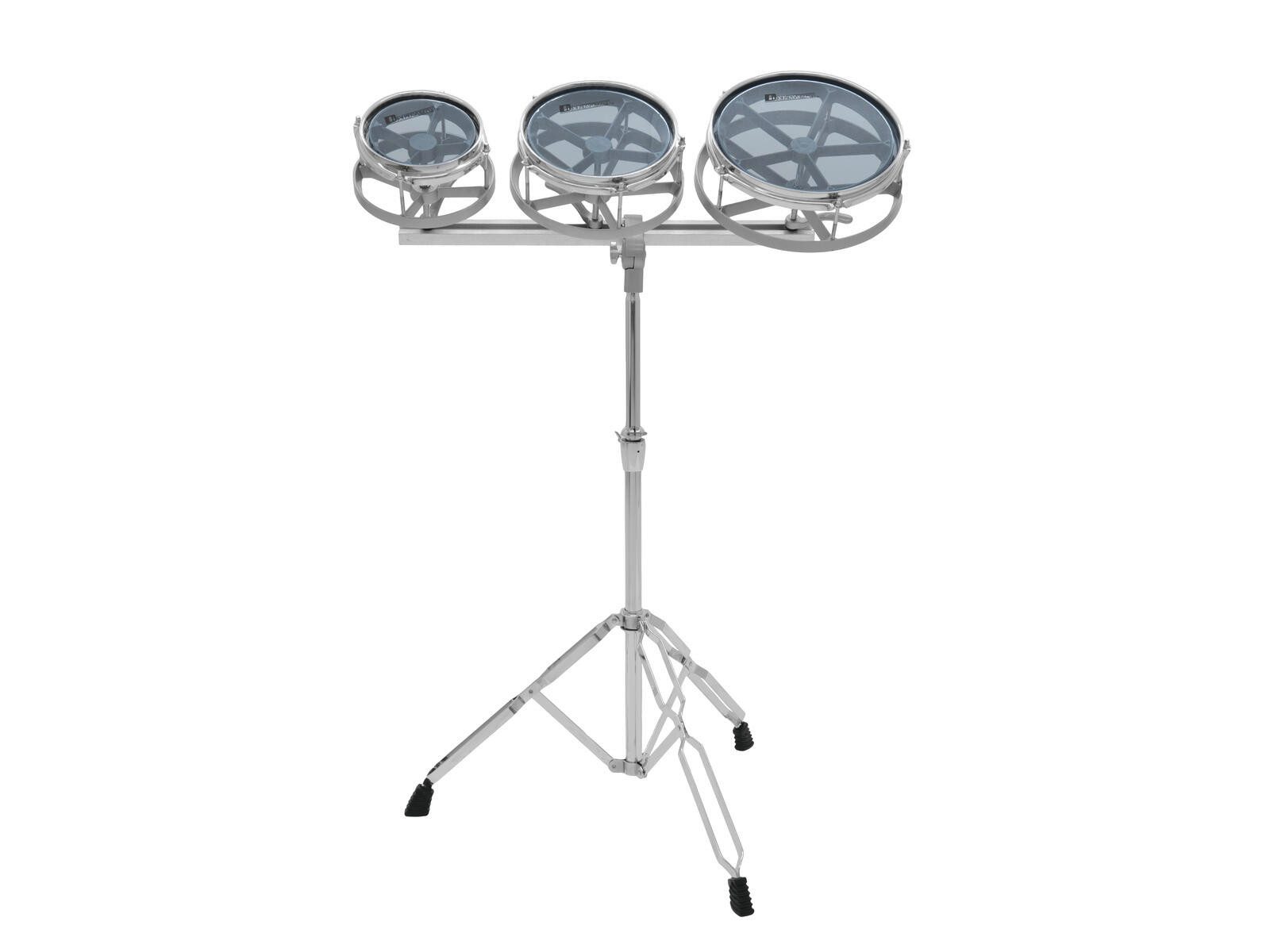 Percussion Block DIMAVERY DP-30 Roto-Tom-Set mit Stativ