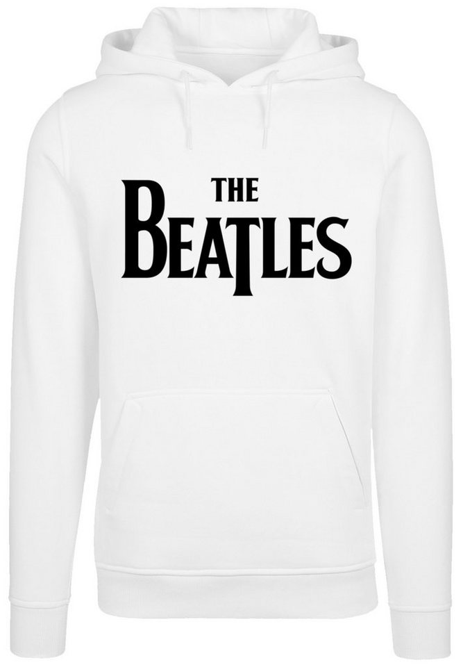 F4NT4STIC Kapuzenpullover The Beatles Drop T Logo Rock Musik Band Hoodie,  Warm, Bequem