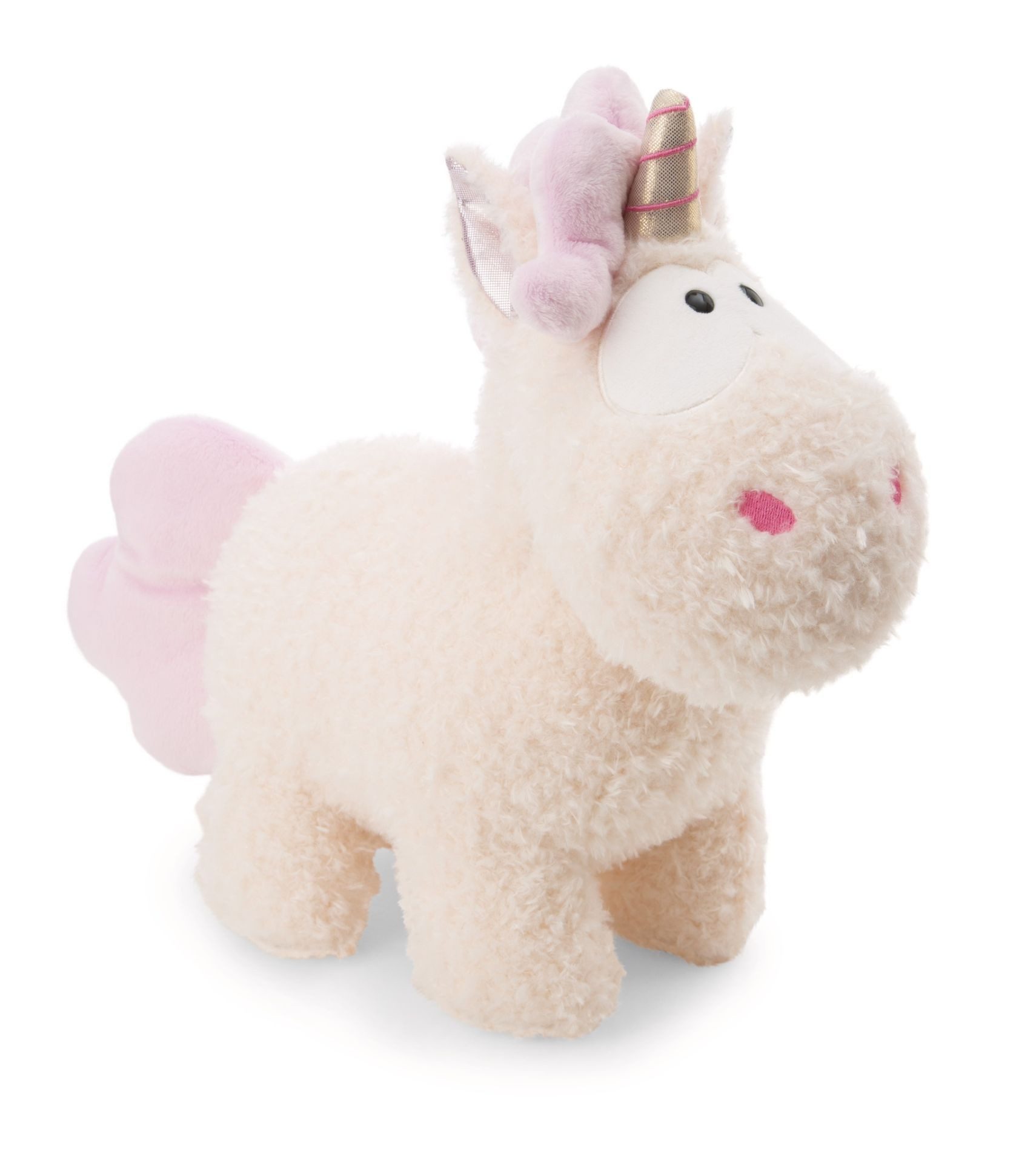 Kuscheltier Nici Einhorn Creamy Pink stehend 32 cm