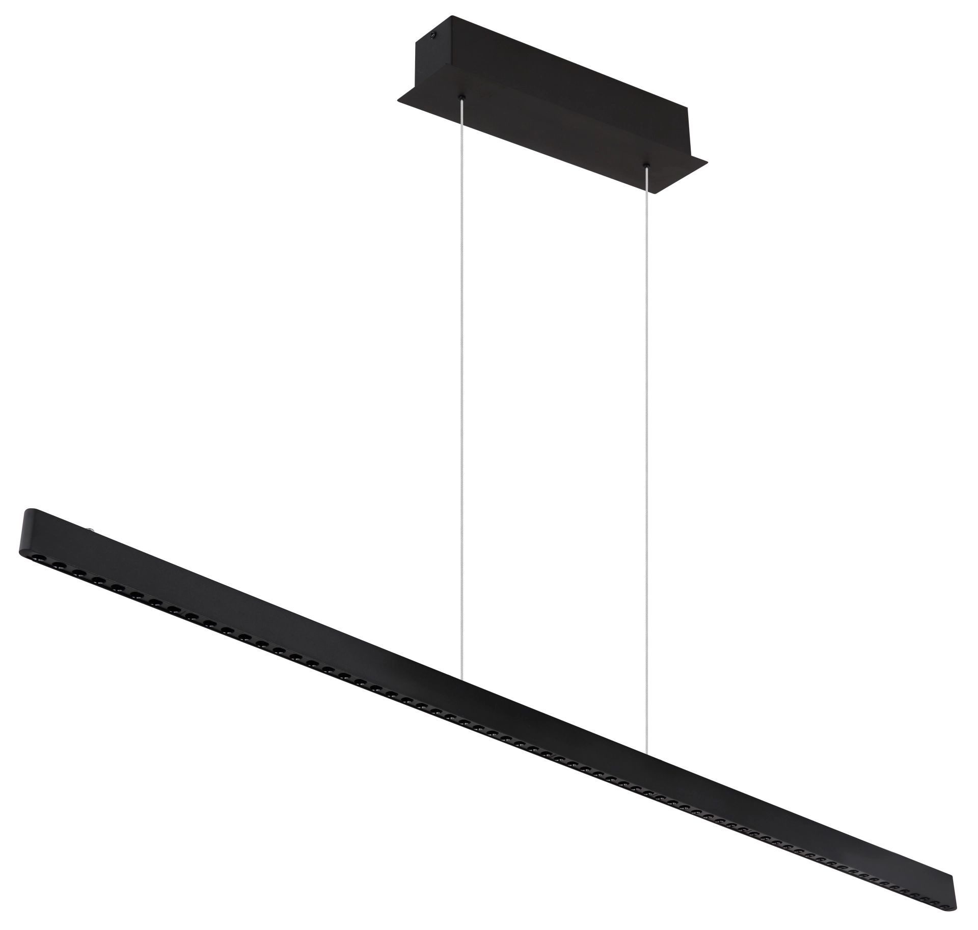 GLOBO LIGHTING LED-Hängeleuchte DENTSY, Dimmfunktion, Memoryfunktion, mehrere Helligkeitsstufen, LED fest integriert, Neutralweiß, Höhenverstellbar, Stufenloser Touchdimmer, Touch Ein/Aus, Esszimmer