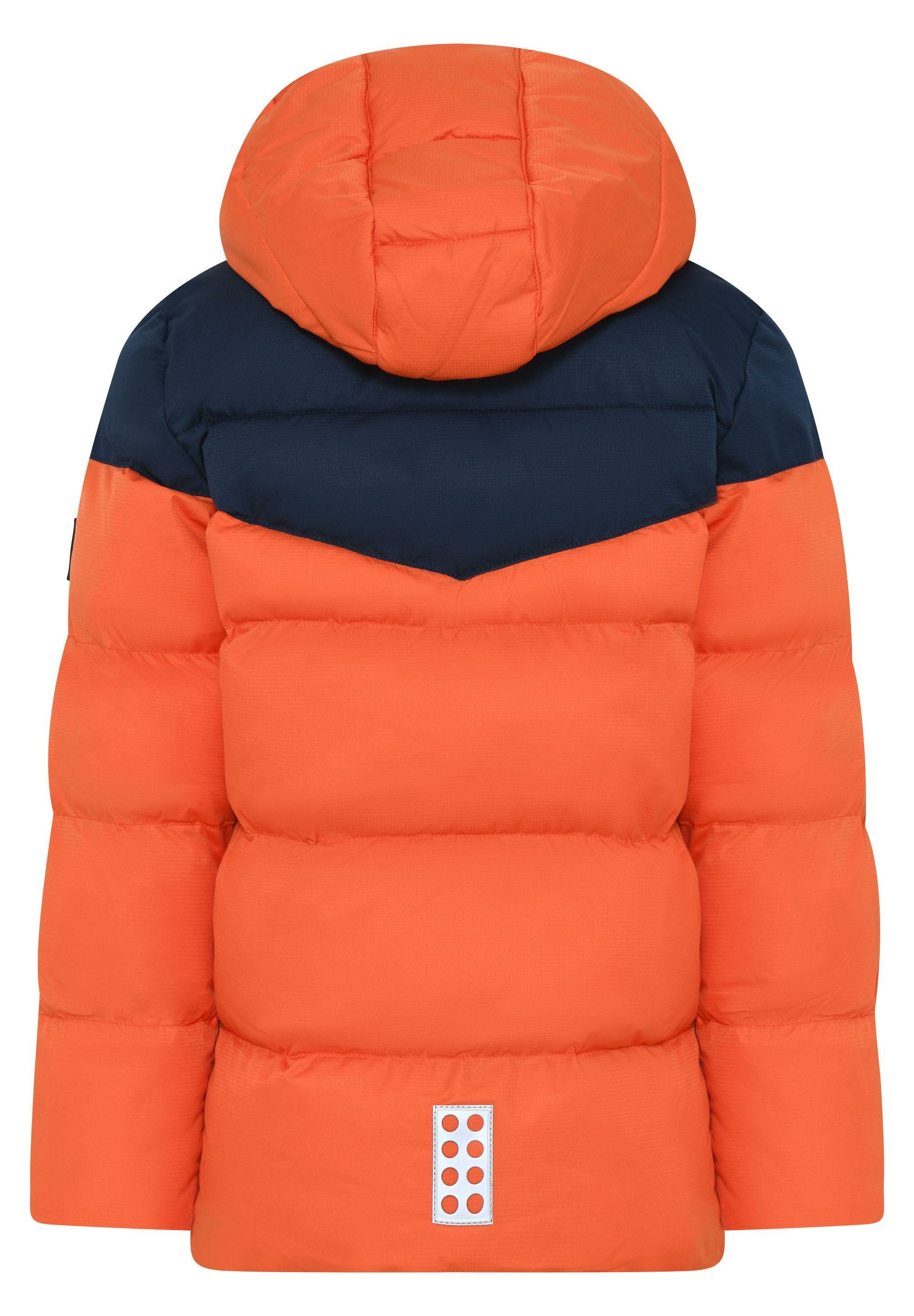 Winterjacke Wasserabweisend, 733 LEGO® reflektierend Wear LWJEBEL orange