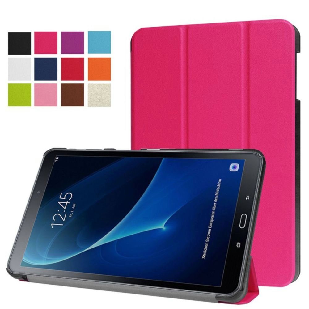 Wigento Tablet-Hülle Premium Smartcover Pink Tasche für Samsung Galaxy Tab  S4 10.5 T830 T835