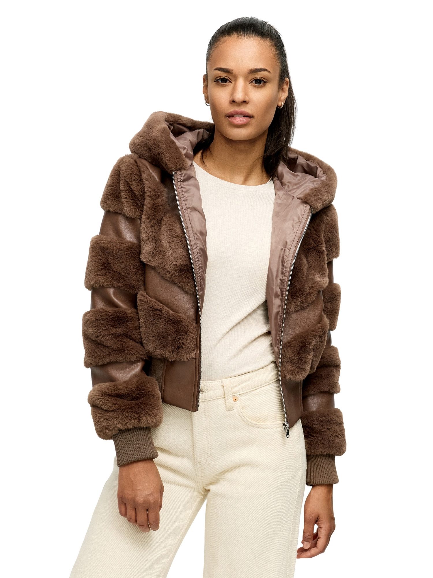 Tazzio Winterjacke F803 mit Kapuze, im günstig online kaufen