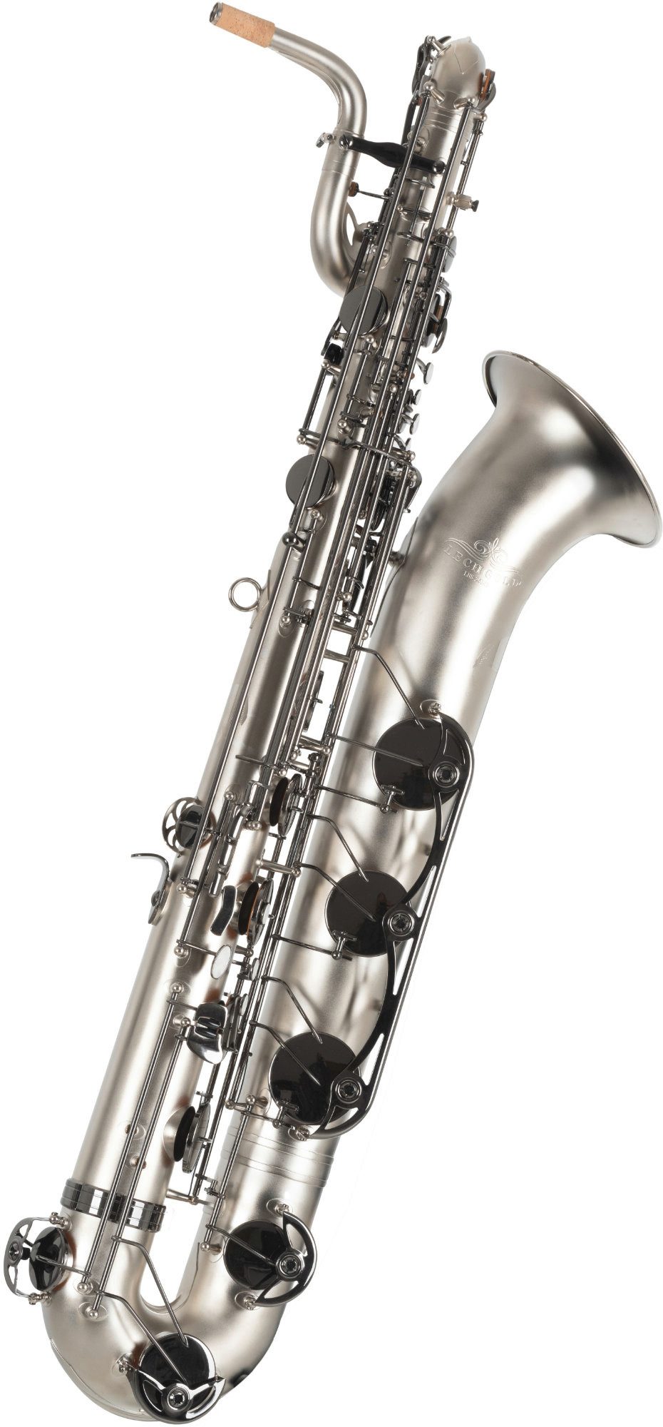 Lechgold Saxophon LBS-25 Baritonsax SET - Mit edlem Finish!, Spar-Set, 8-St., Hoch Fis-Klappe, Tief A-Klappe, C# - Bb Wippe für die linke Hand, Stimmung: Eb