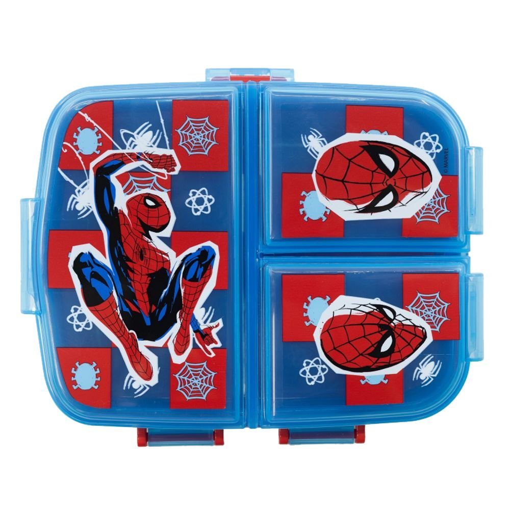 Fächer Dose Brotdose Marvel XL to Spiderman Lunch MARVEL Vesper Go Lunchbox 4