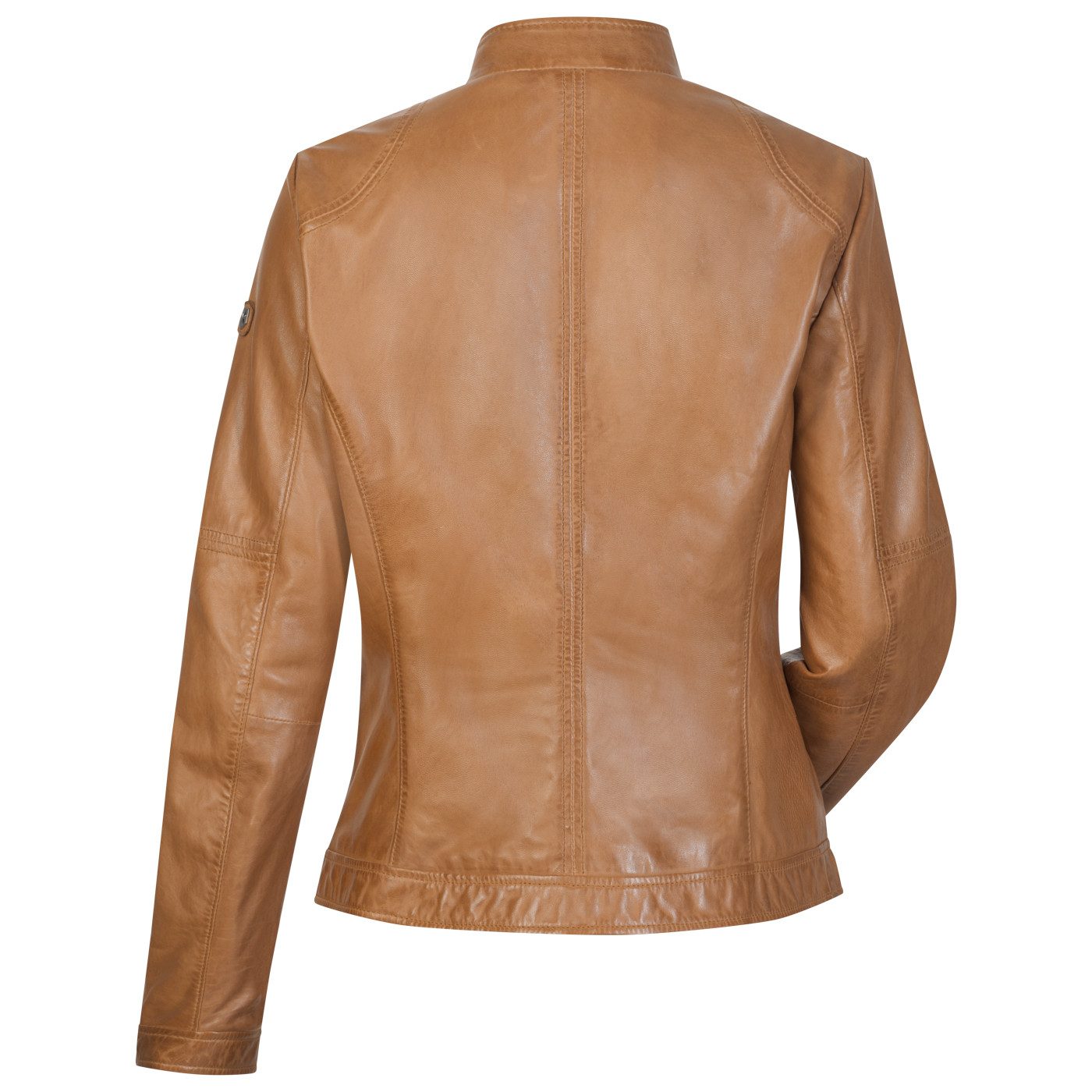 Milestone Lederjacke klassisch geschnitten aus Lammleder