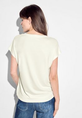 Cecil T-Shirt mit elegantem Knopfdetail an der Schulter
