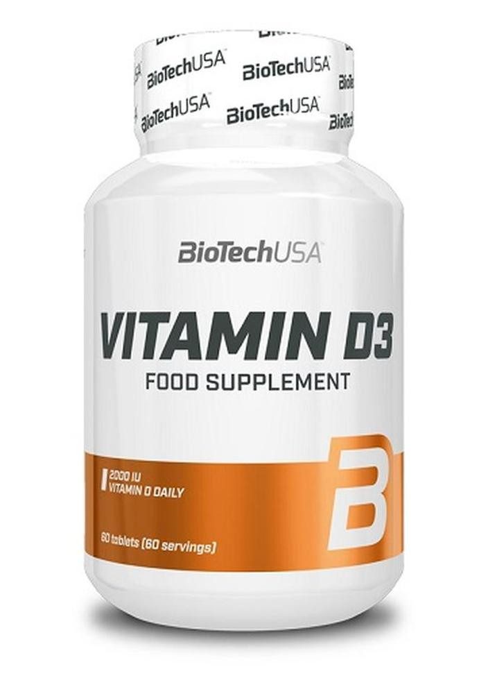 Biotech USA BioTechUSA Vitamin D3 60 Tabletten, 60 St.