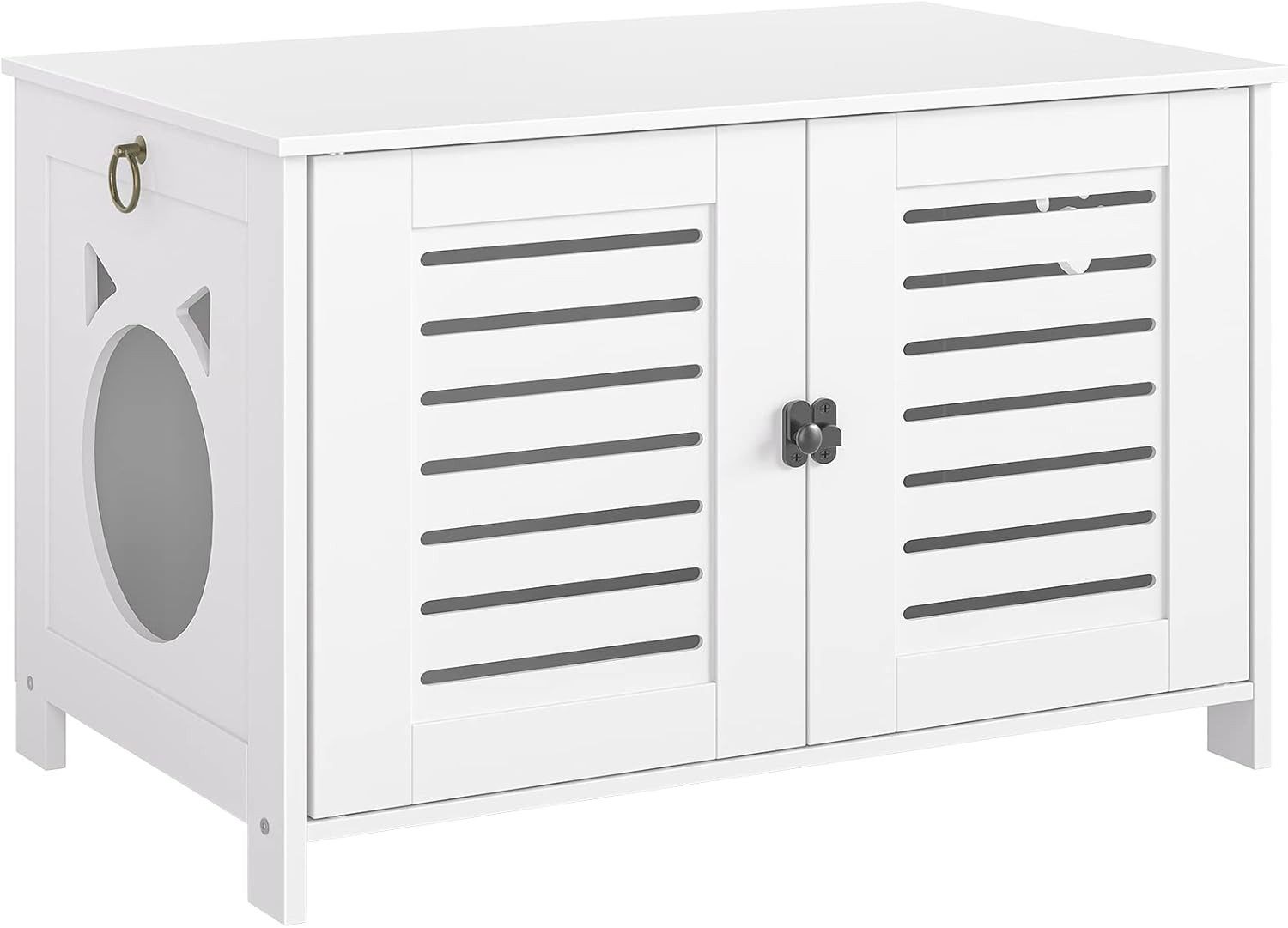 Hoobro Katzentoilette Schrank mit Doppeltüren, Katzenhaus & Katzenmöbel, 60 günstig online kaufen