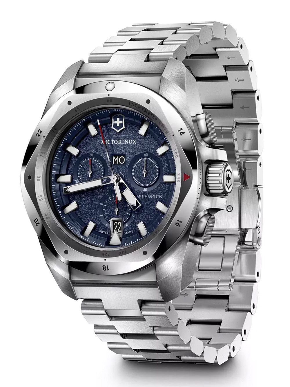 Victorinox Quarzuhr Victorinox 241985 Herrenuhr I.N.O.X Chronograph 43mm 20ATM Victorinox 241985 Herrenuhr I.N.O.X Chronograph 43mm 20ATM