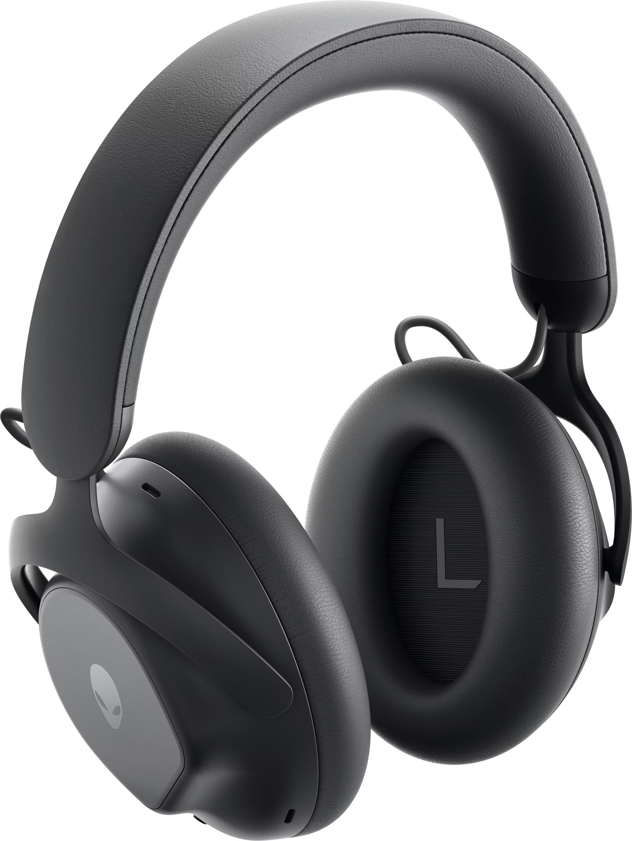 Dell Alienware PRO Wireless Gaming Headset Gaming-Headset (Tri-Mode (2.4GHz/BT/3.5mm); ANC; Hi-Res; 50mm Treiber; 75h Akku; Klapp-Mikro., Nein, 2,4 GHz Wireless, Kabelloses Gaming-Headset mit abnehmbarem Mikrofon, Noise-Cancelling)