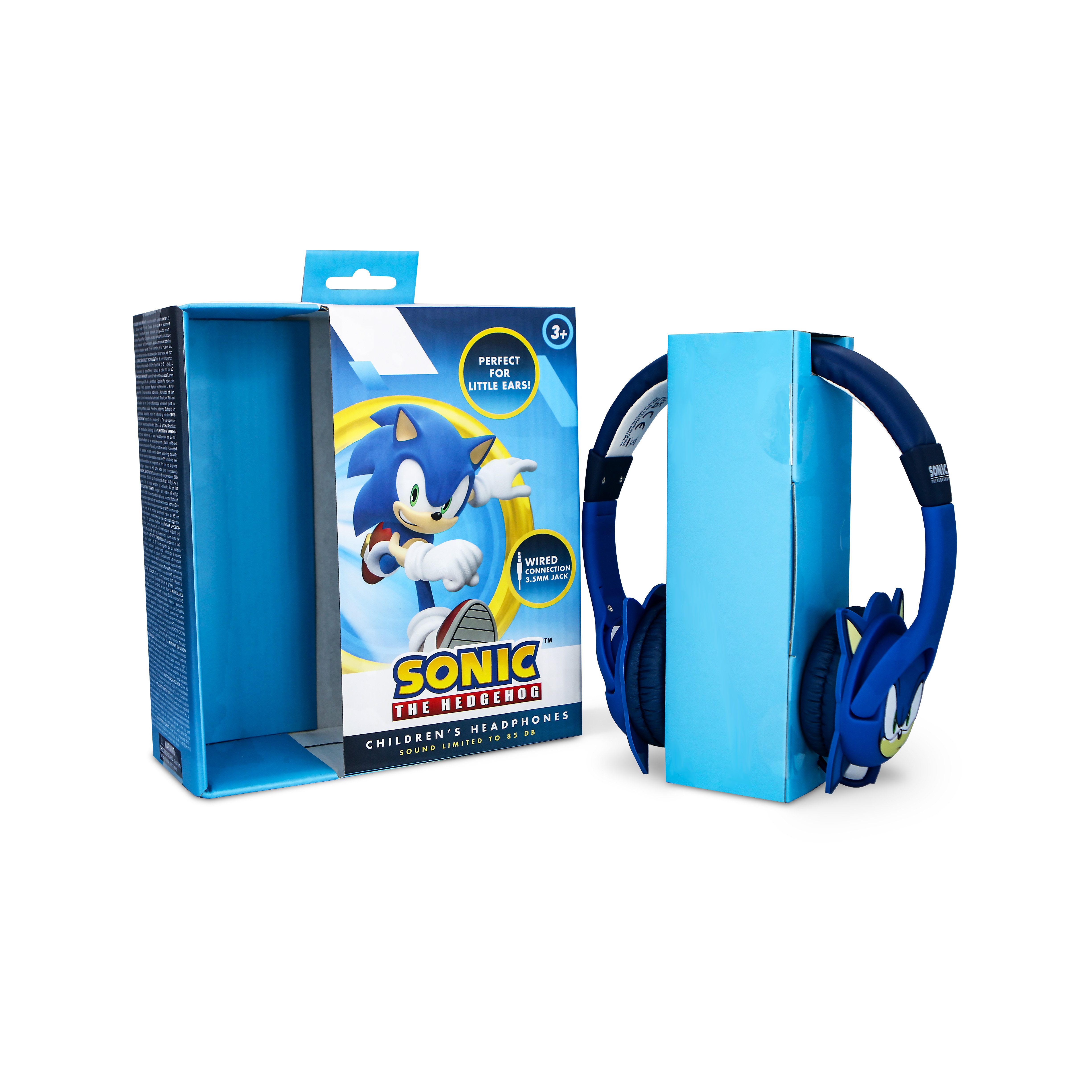 OTL Sonic the Hedgehog Kopfhörer für Kinder Kinder-Kopfhörer (kindgerechte Lautstärkebegrenzung) – Bild 4 von 5