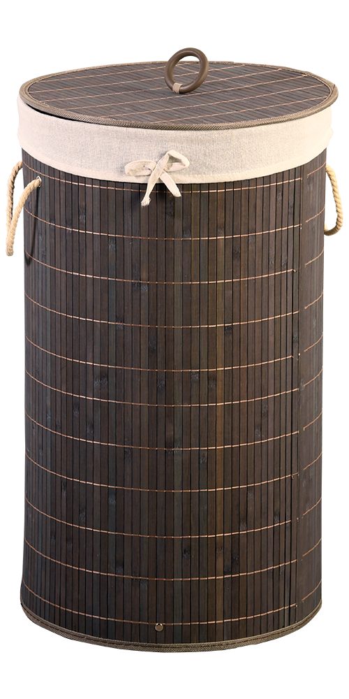 KESPER® Wäschetonne Wäschesammler, aus Bambus, FSC (1 St), mit Deckel