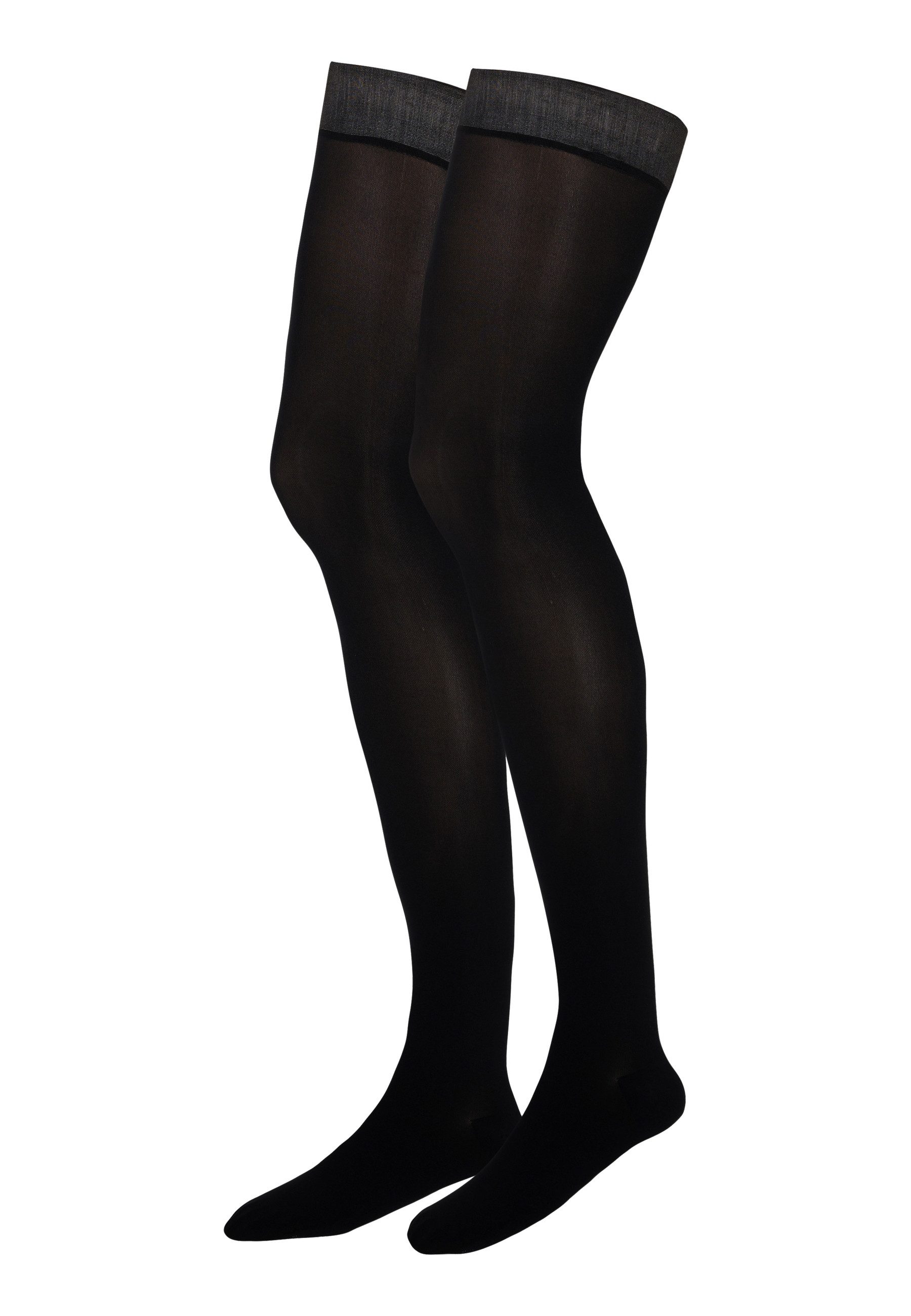 ITEM m6 Halterlose Strümpfe Semi-blickdicht, hypoallergenes Haftband, ultraweich, sicherer Halt